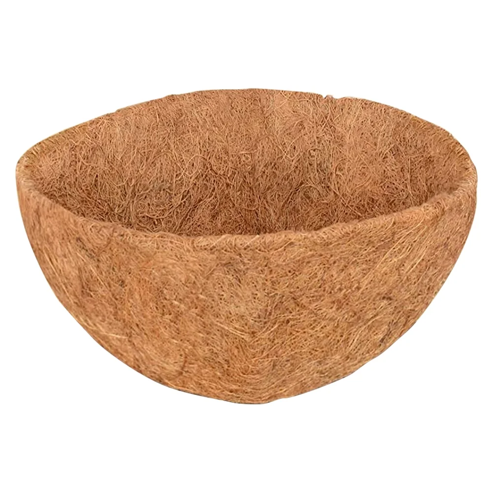 SunyaMood Natural Coconut Fiber Flower Planter Cuttable for Greenhouse Supplies (16Inch)