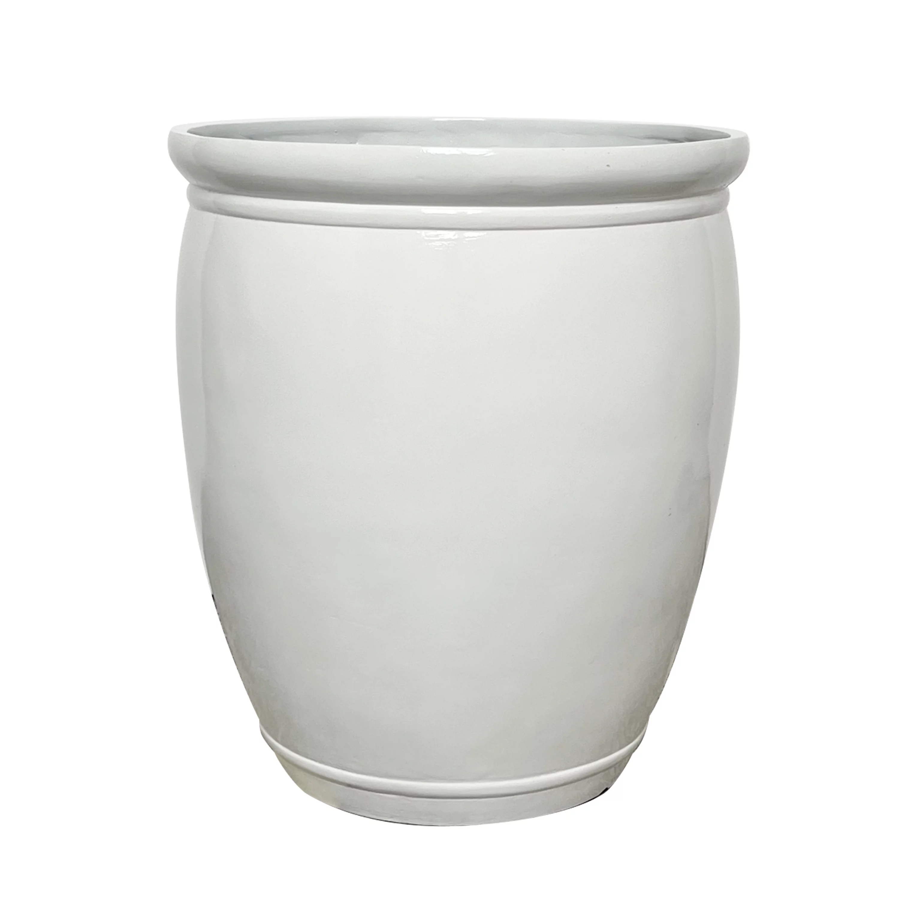 Mainstays 12” x 12” x 13.7” Kiernan White Resin Composite Planter