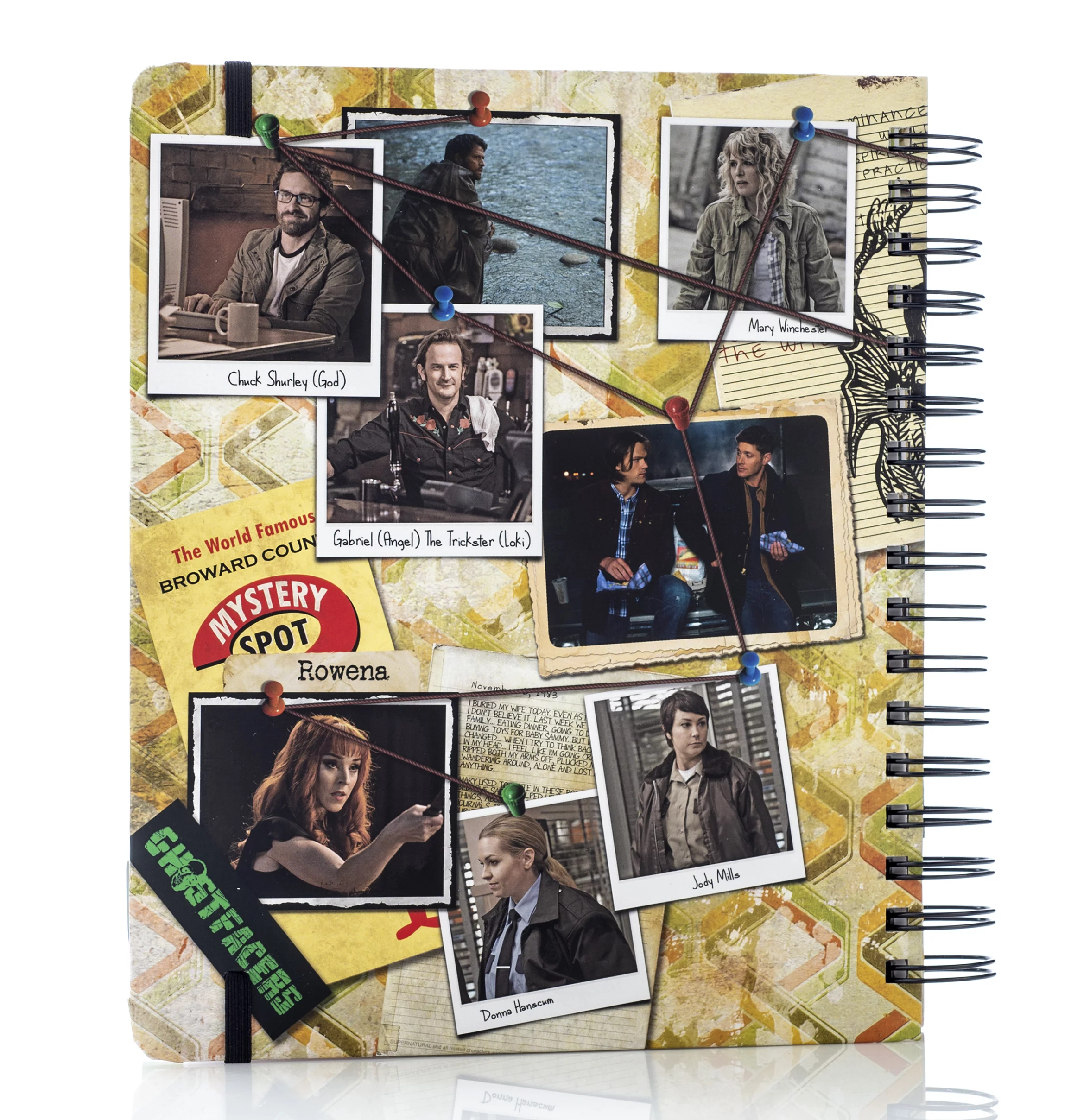 Conquest Journals Supernatural Undated Spiral Planner