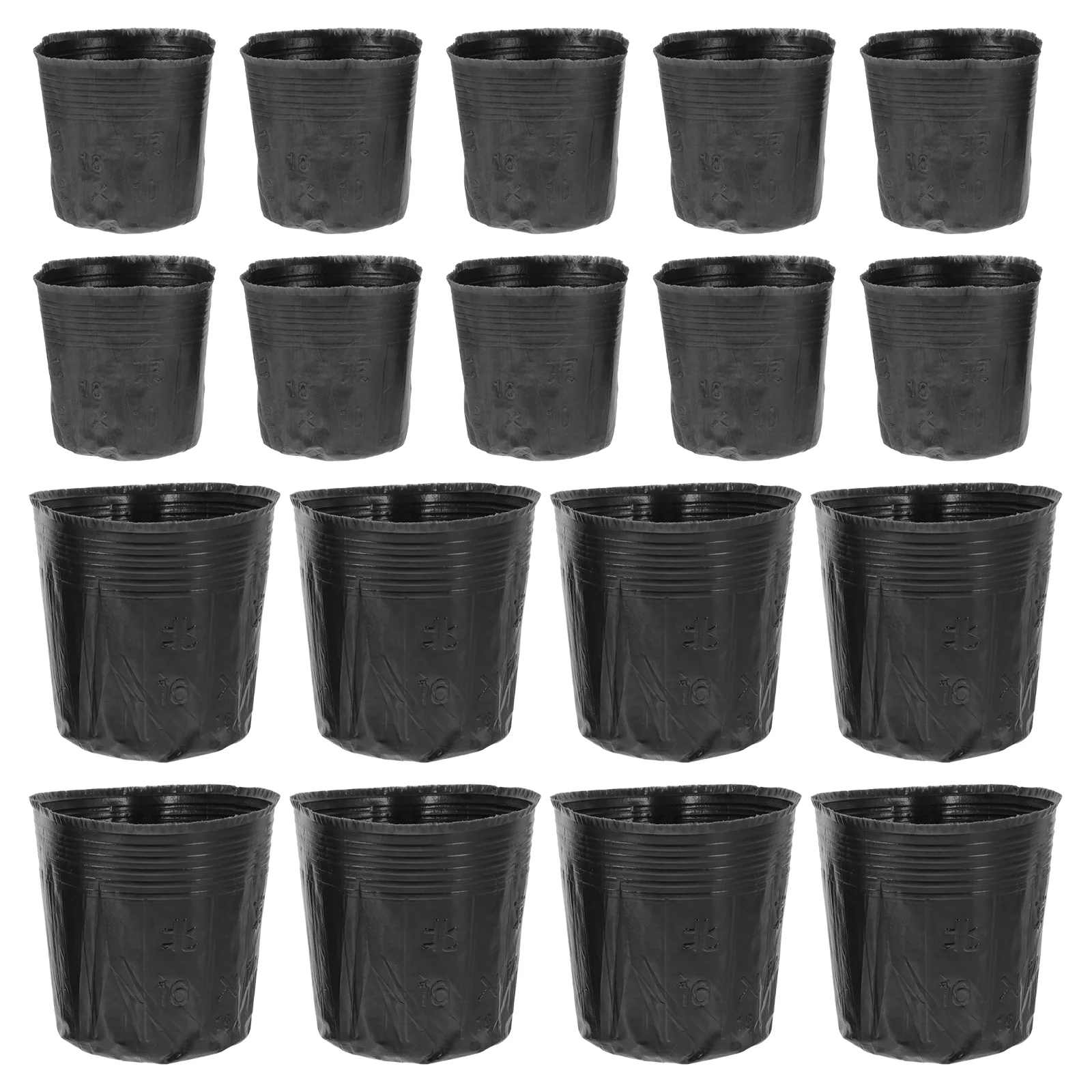 400 Pcs Pots for Plants Self Watering Flowerpot Nursery Seedling Outdoor
