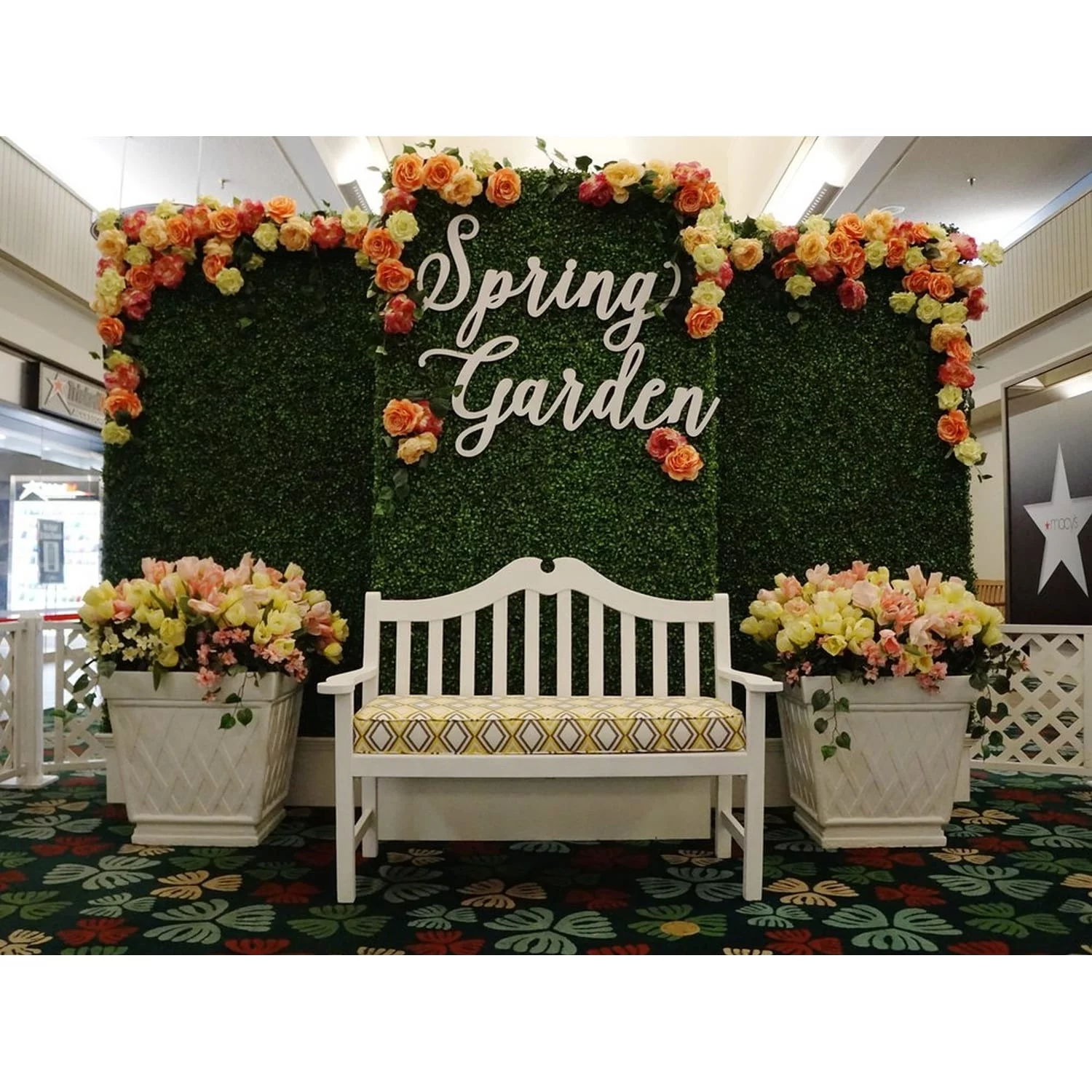 40 in x 120 in Artificial Boxwood Roll Panels for Outdoor Use - 1 Roll