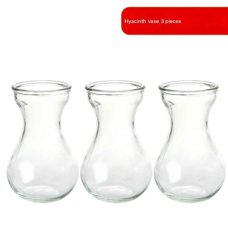 Hymersery Hydroponic Bottle Creative Simple Glassware Green Loopolytic Flower Flower Plant Pot Basin Living Room Putacle Platbar Plutin 2 Pack Intermediate