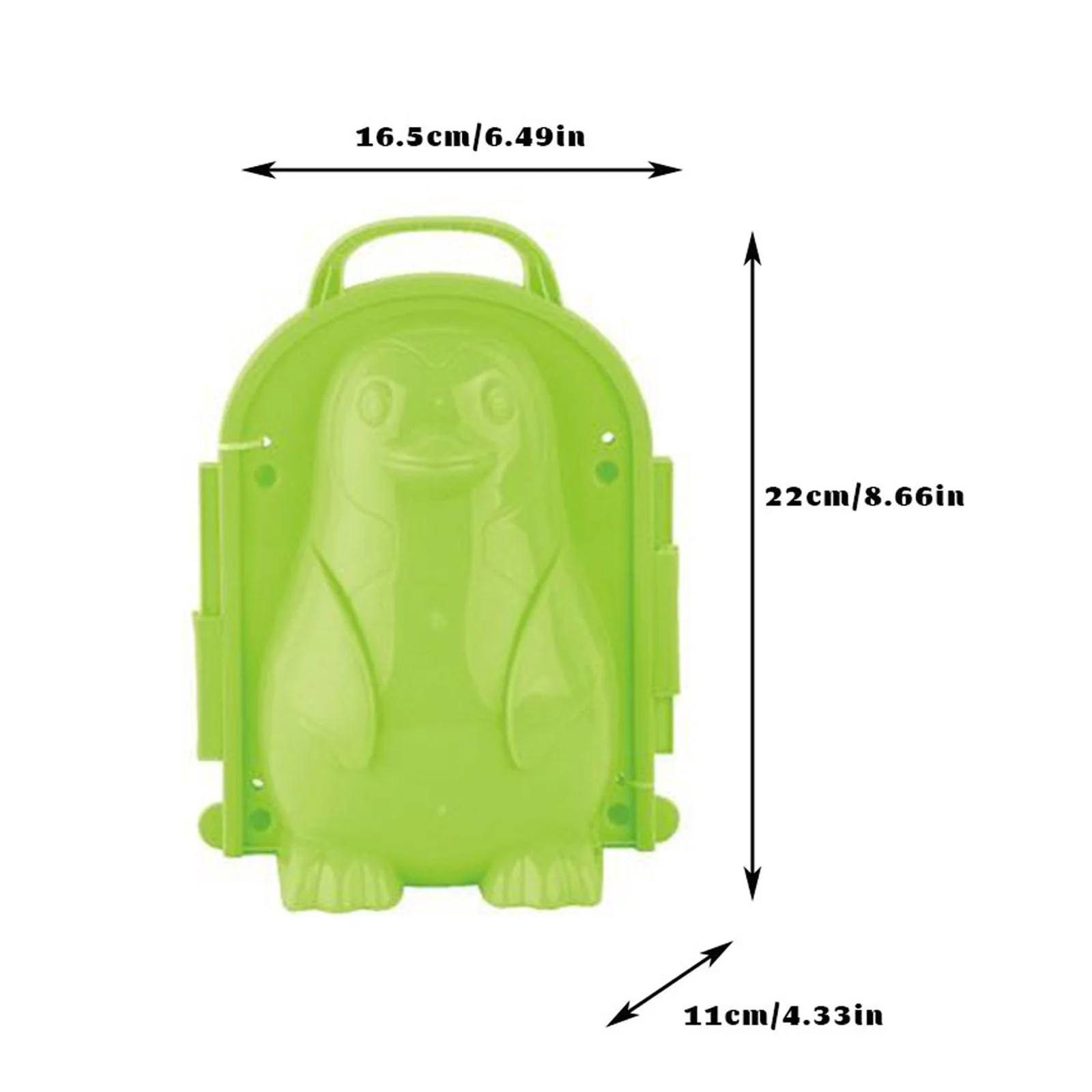 Snowman Crafts for Toddlers Kids Adults Penguin Shape Snowball Maker Tool Snowball Clip Outdoor Play Snow Or Sand Toys Birthday Gift