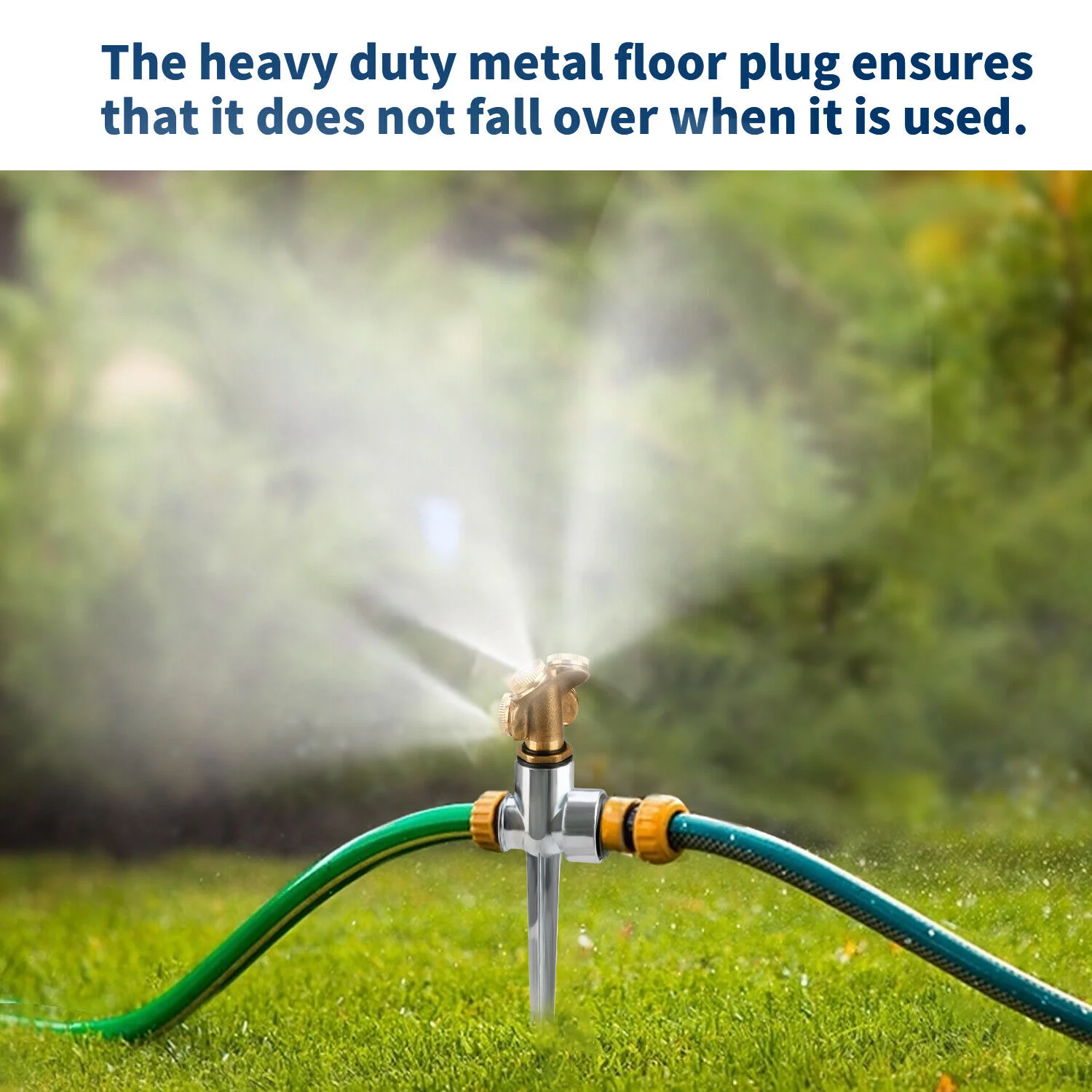 1-4PCS Brass Water Sprinkler Watering Sprayer Automatic System Garden Yard Lawn