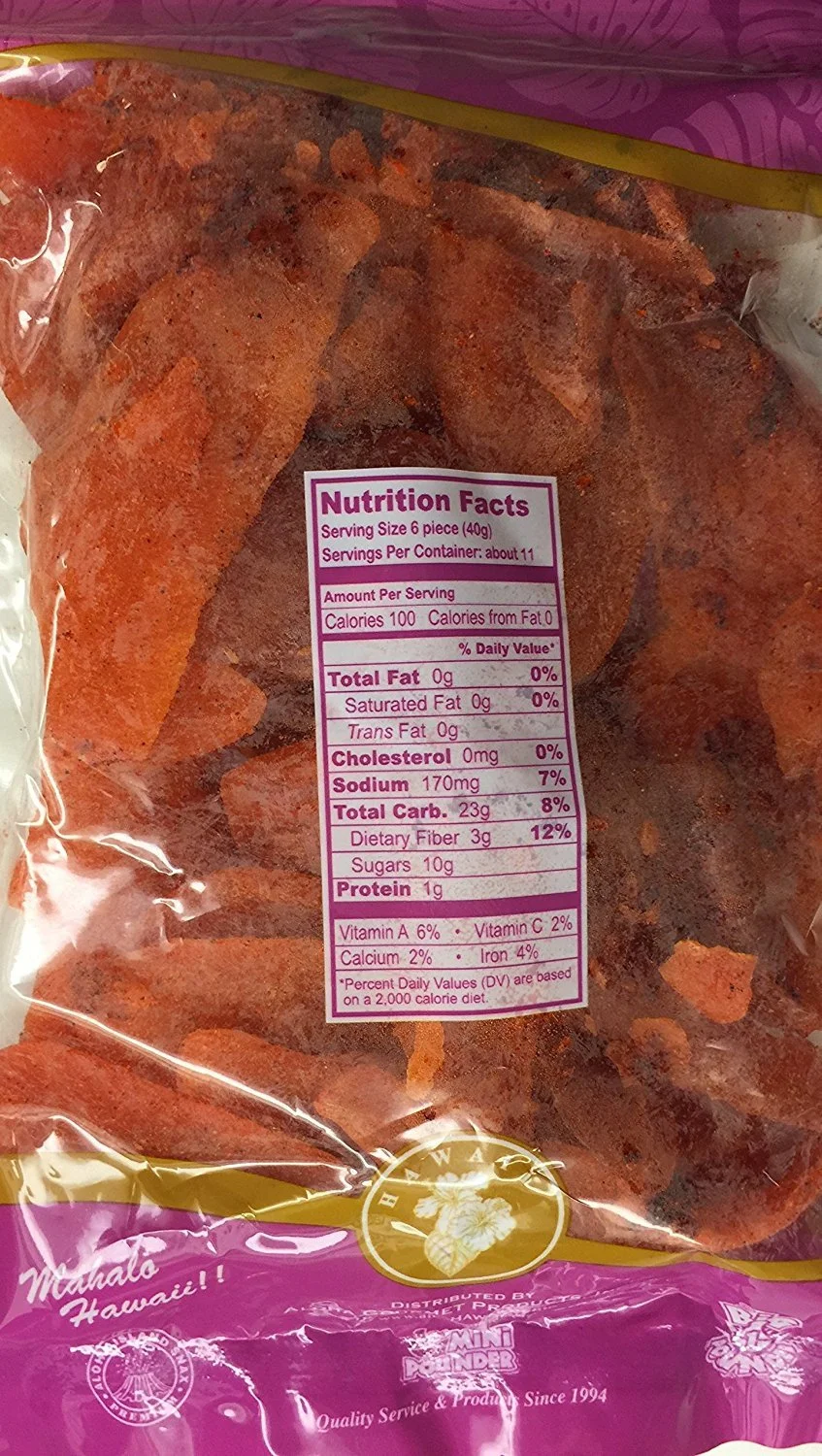 Aloha Gourmet Li Hing Mango Slices, 16 Oz.