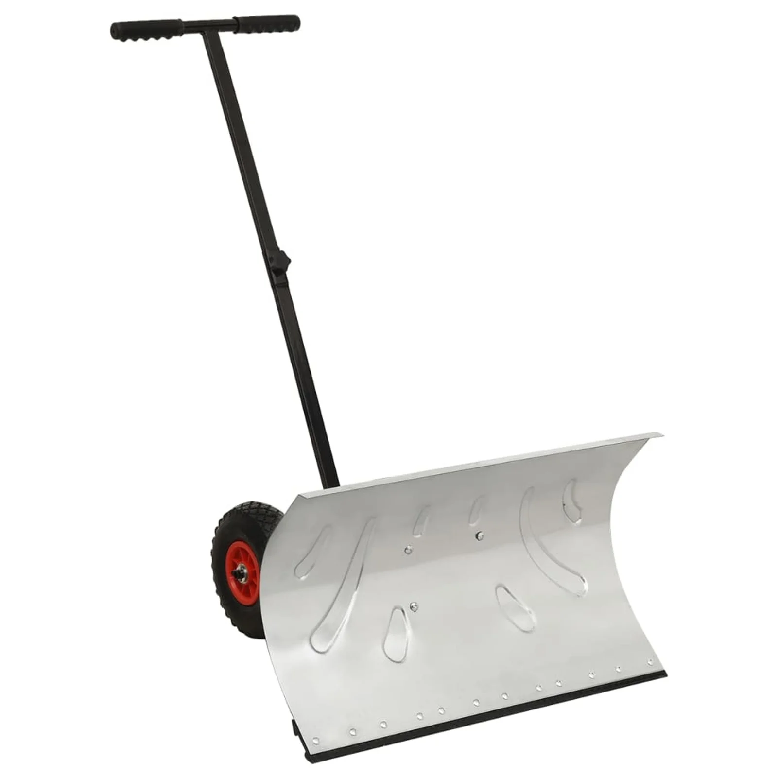 Tomshoo Manual Snow Shovel with Wheels