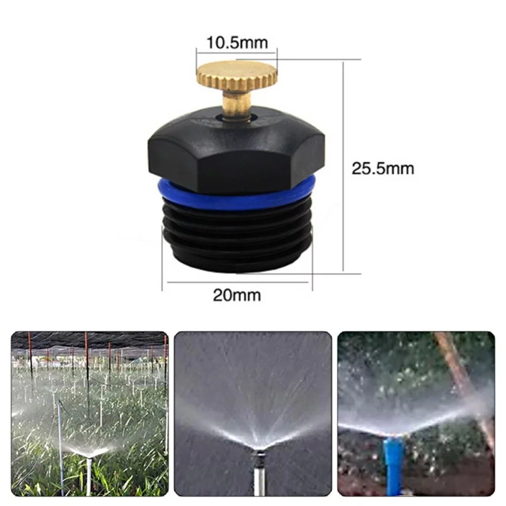 10 x Spraying Nozzle, Garden Misting Lawn Irrigation Sprinkler Head Misting Nozzle Spray System