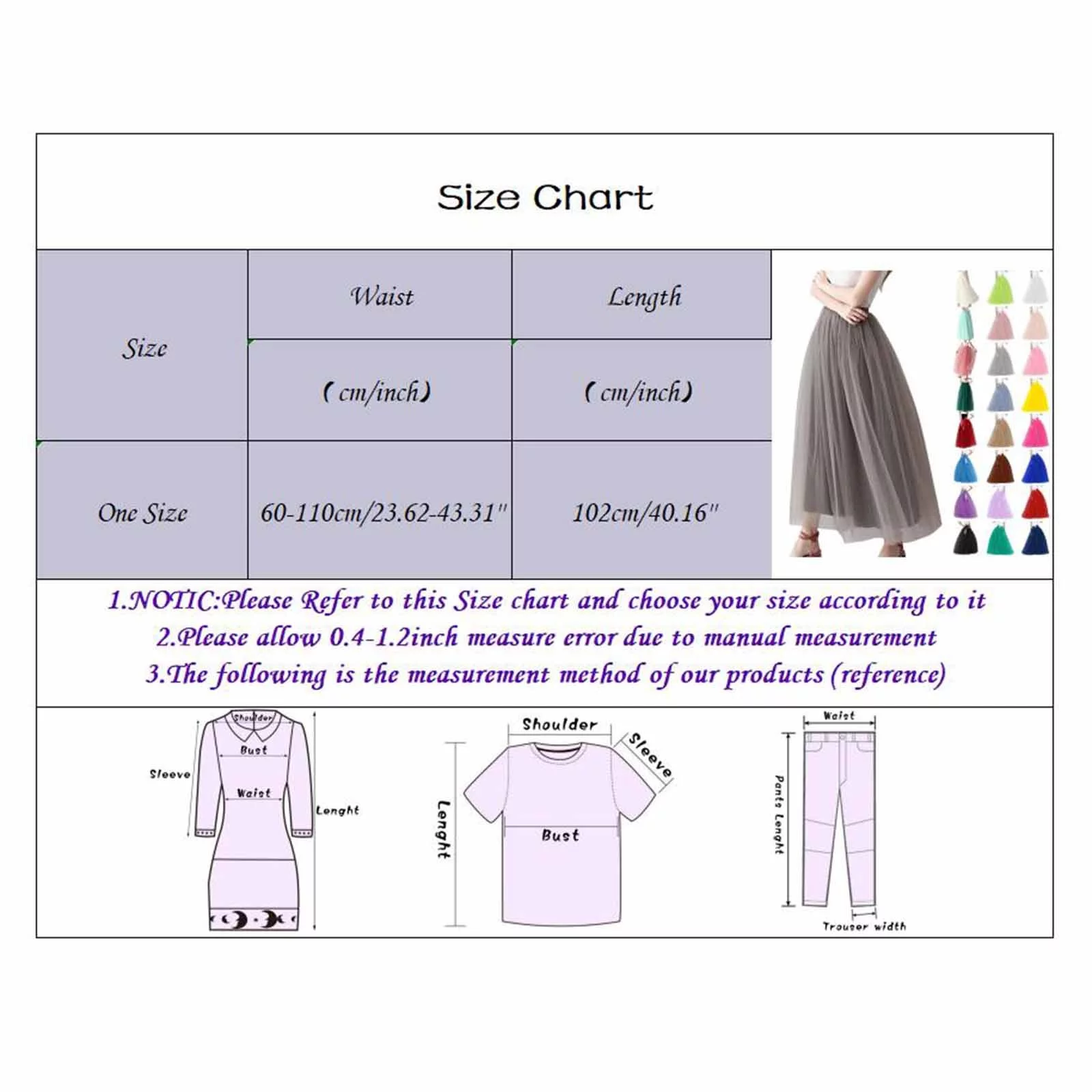 Summer Jean Skirt Women'S High Waist Large Skirt Elastic Belt Mesh Skirt Party Tutu Puffy Skirt Skirt Sets Women 2 Piece Outfits Dressy