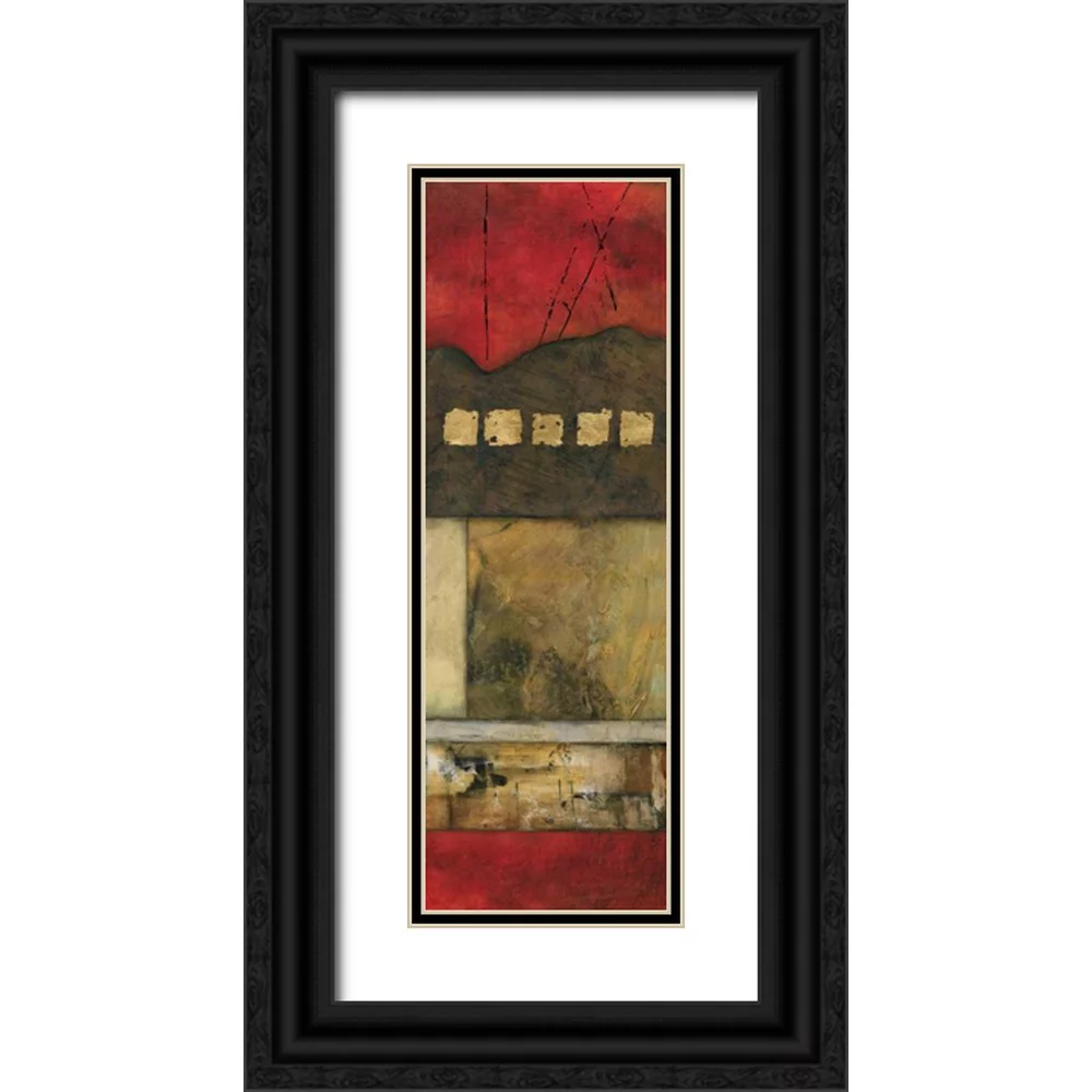 Olson, Norm 9x18 Black Ornate Wood Framed with Double Matting Museum Art Print Titled - Tupelo Honey I