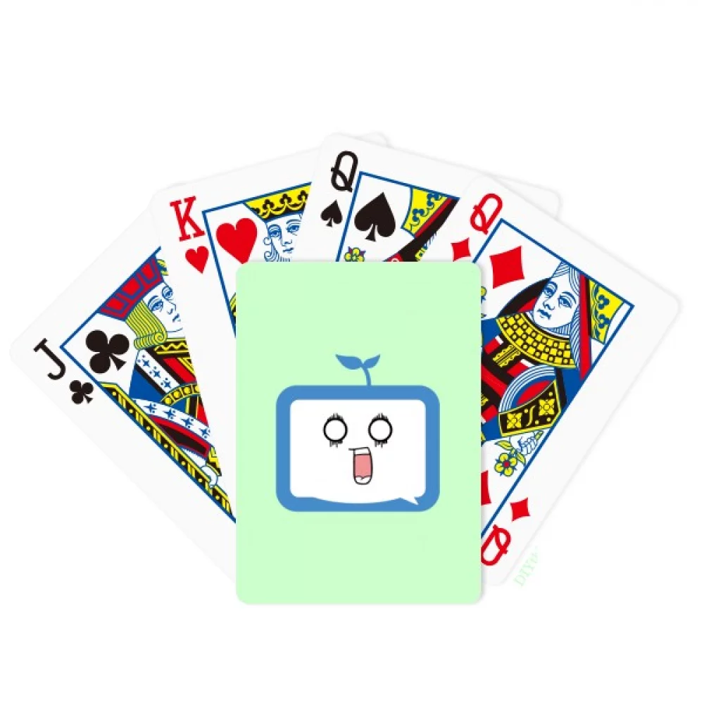 Saplings Surprised Small TV Happy Original Poker Playing Card Tabletop Board Game