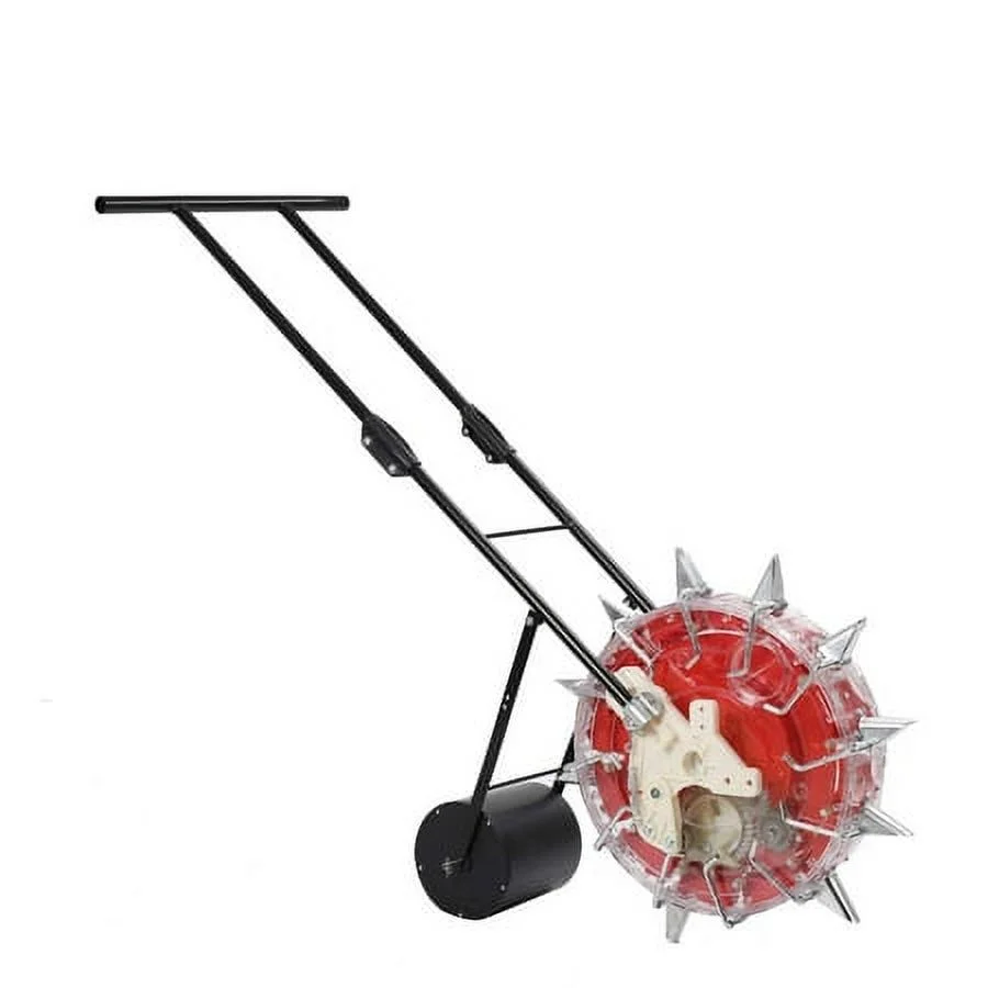 ECUTEE Manual Seed Planter Spreader Peanut Corn Bean Planter Handheld Seeding Machine Garden Hand-push Roller Seeder