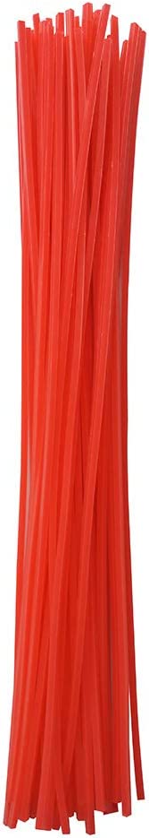 60 Pieces Replacement Line Compatible with Sun Joe SDJ616L, Precut Square .095 Inches by 12 Inches Length Grass String Trimmer Line