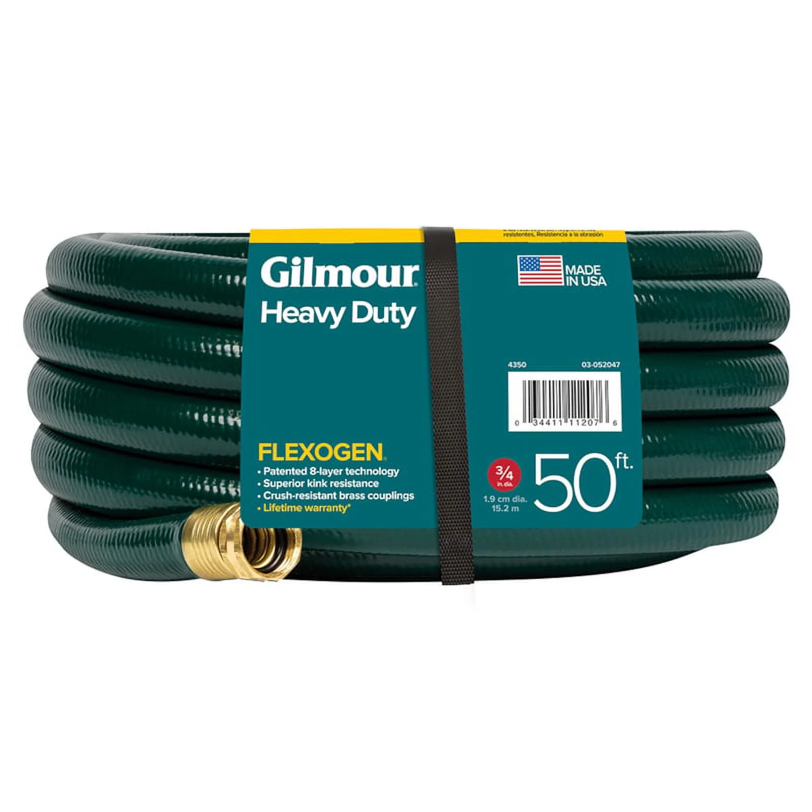 Gilmour Heavy Duty Flexogen 3/4 x 50 Foot Hose