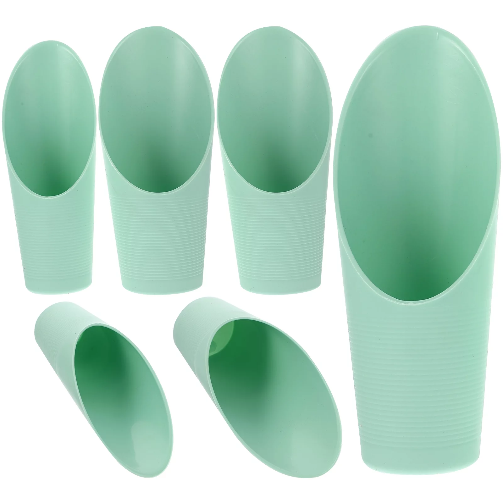 6pcs Small Gardening Tools Bonsai Soil Scoops Bonsai Soil Moving Planting Scoops