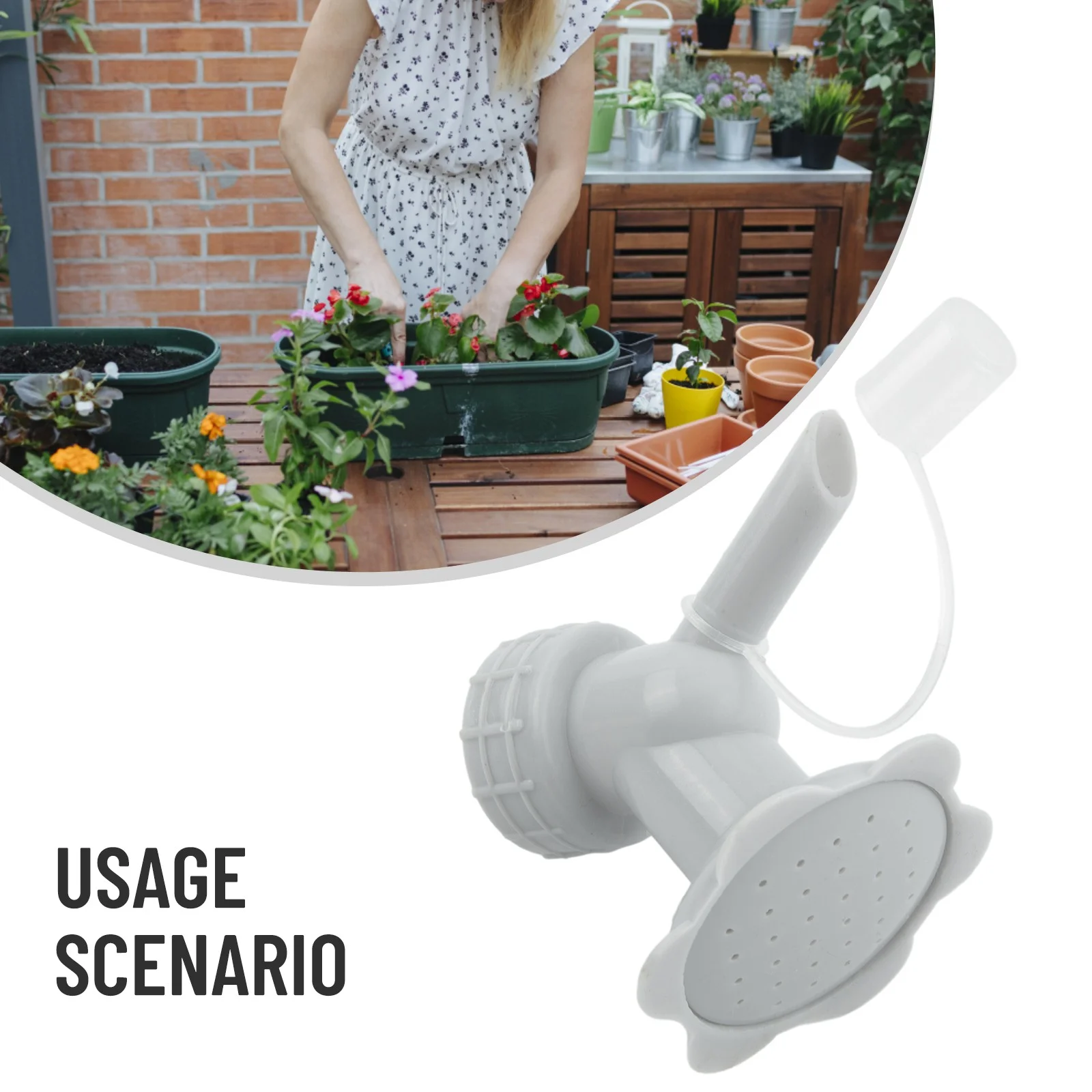 2 In1 Sprinkler Nozzle Flower Waterers Bottle Watering Potted Plant Waterer