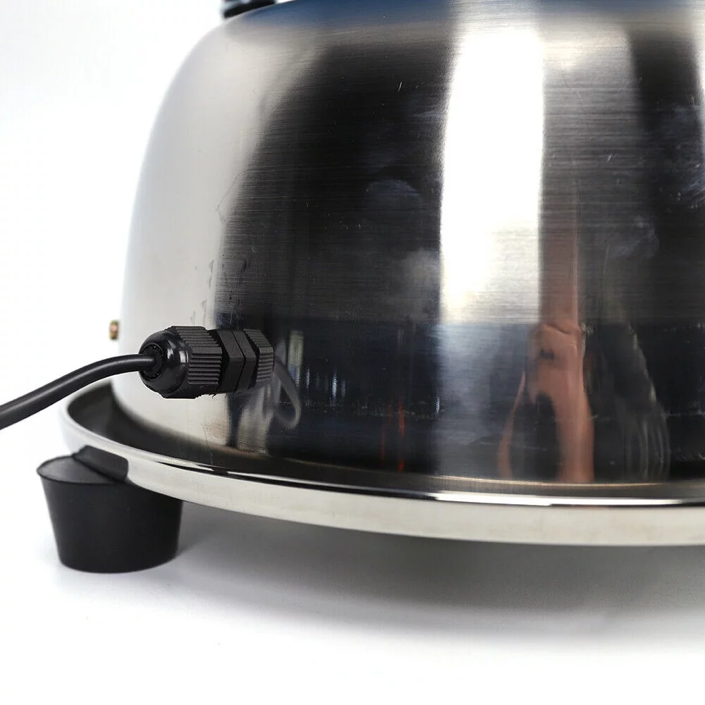 TOPCHANCES Automatic Sieve Shaker 110V 50W Electric Vibrating Sieve Machine Stainless Steel Sifter Shaker Machine