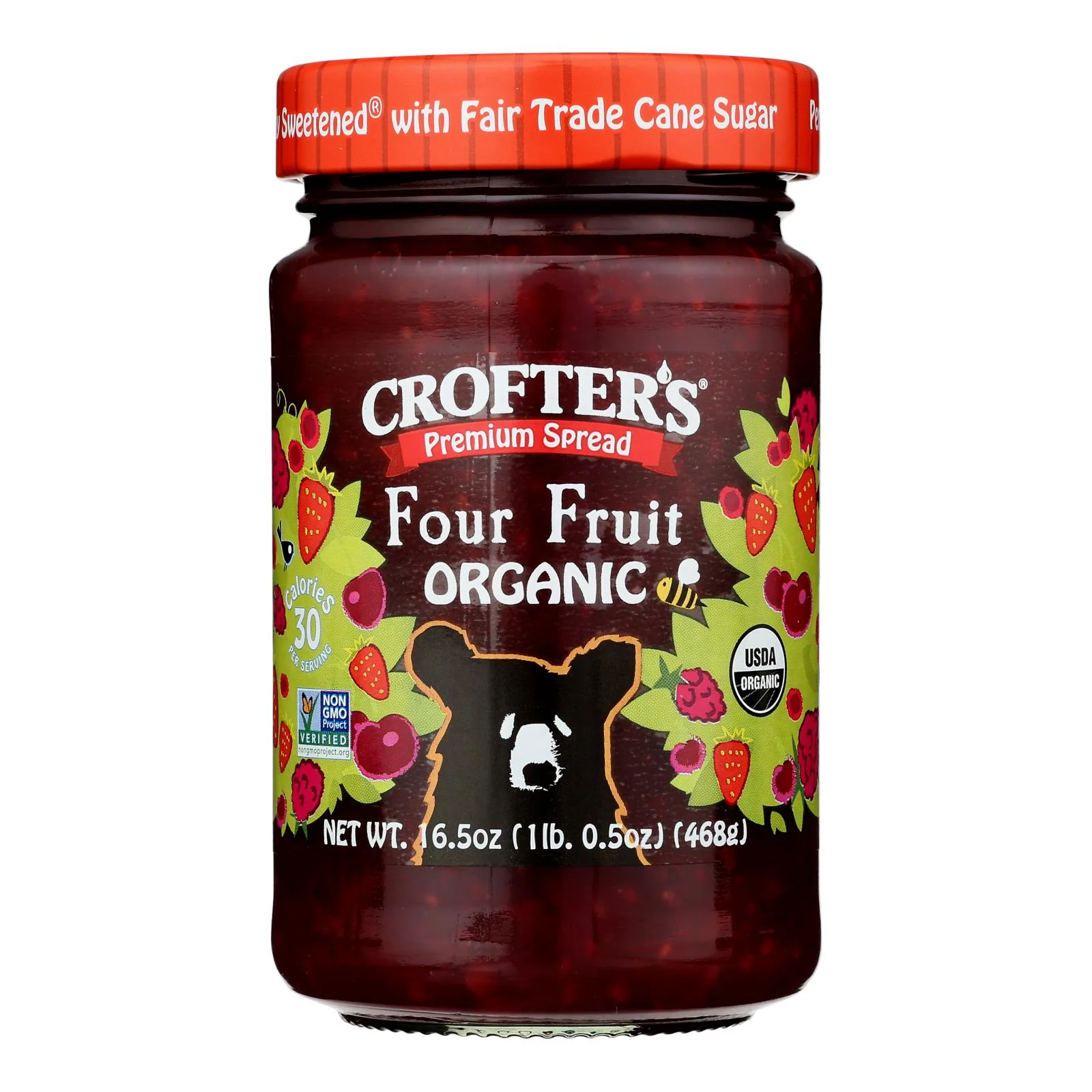 Crofters - Prem Sprd Fruit - Case of 6-16.5 OZ