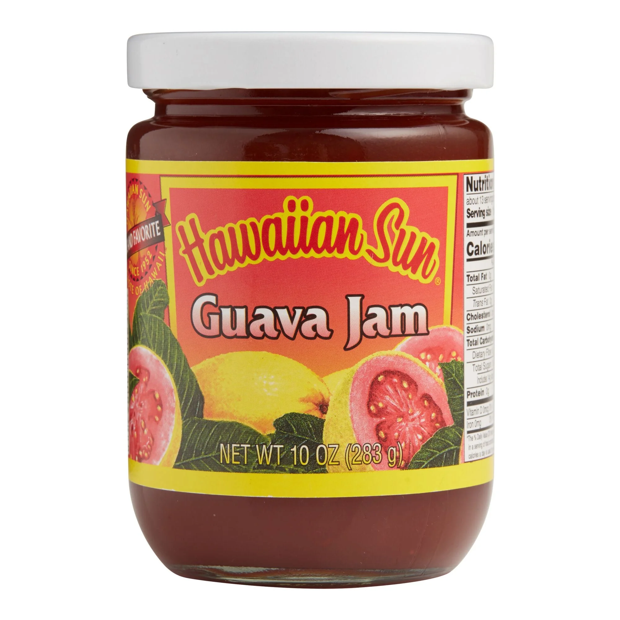 Hawaiian Sun Guava Jam 10 oz Pack of 4
