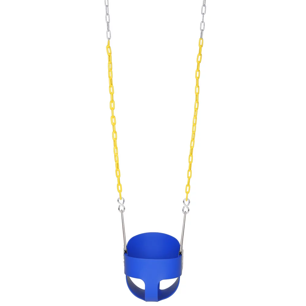 Highback Full Bucket Swing Blue