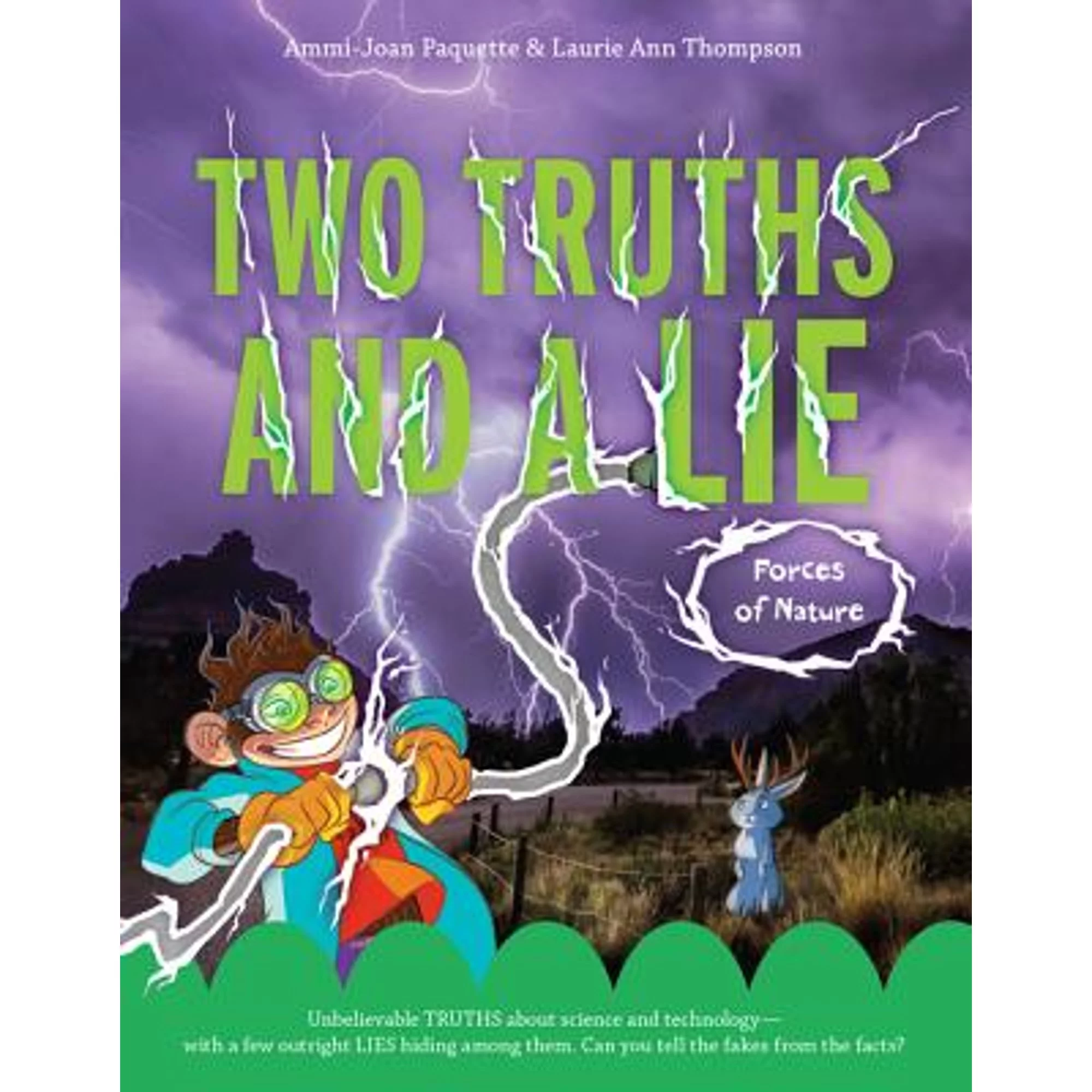 Pre-Owned Two Truths and a Lie: Forces of Nature (Hardcover 9780062418838) by Ammi-Joan Paquette, Laurie Ann Thompson