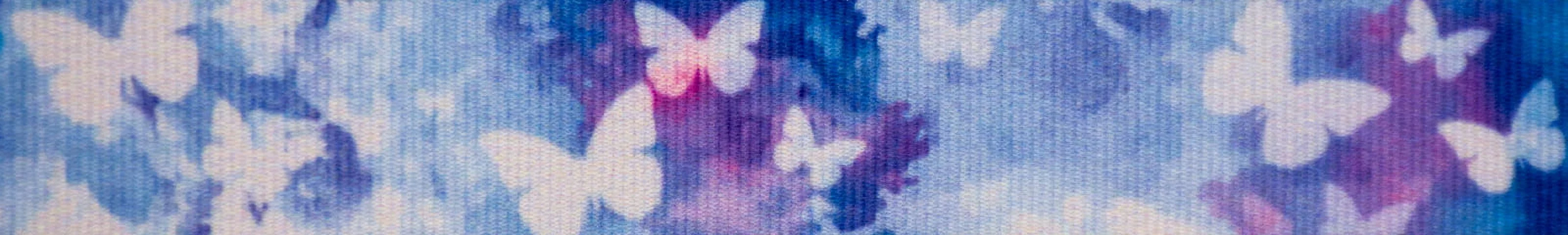 Country Brook Design® 7/8 inch Watercolor Butterflies Grosgrain Ribbon, 5 Yards