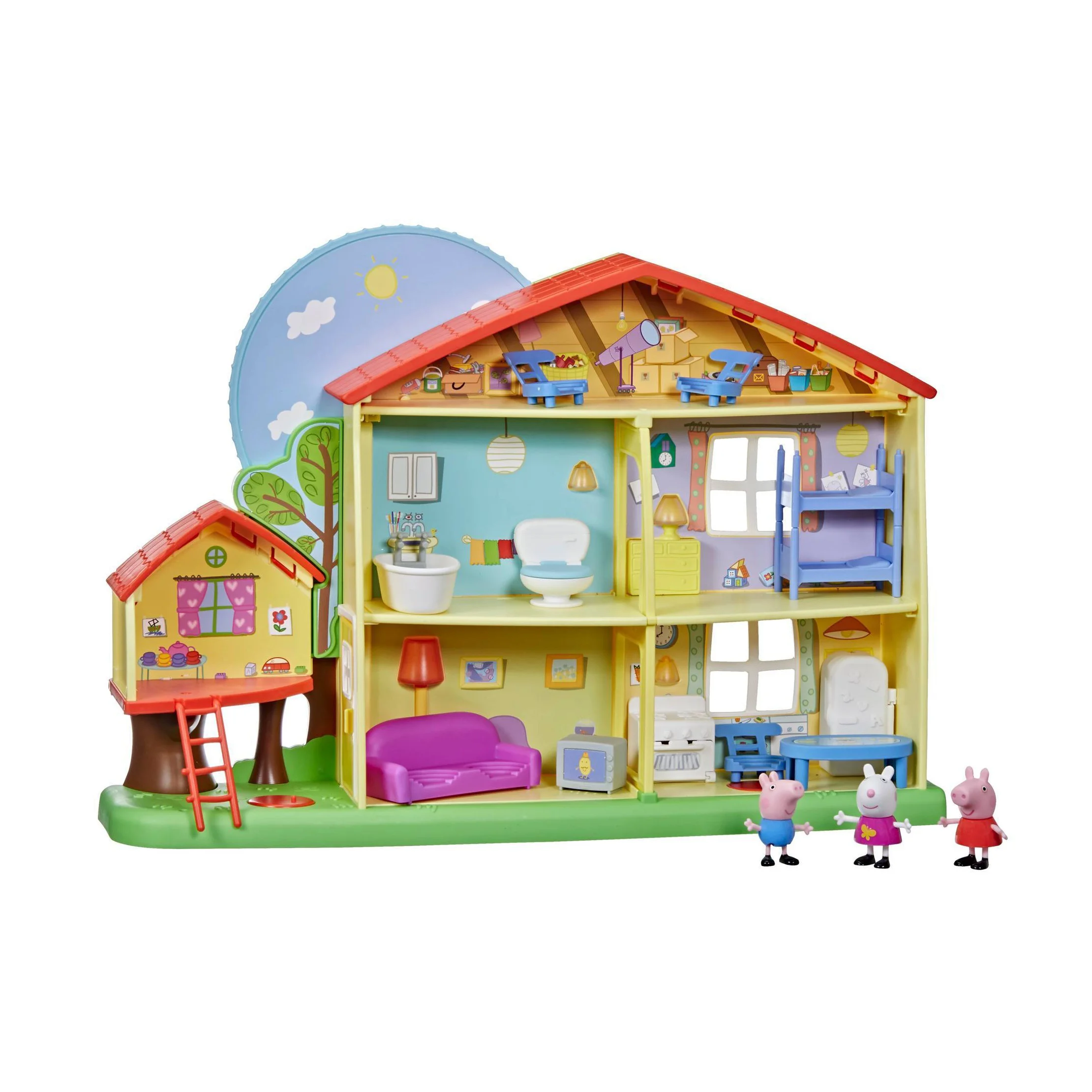Peppa Pig Peppa's Playtime to Bedtime House Playset