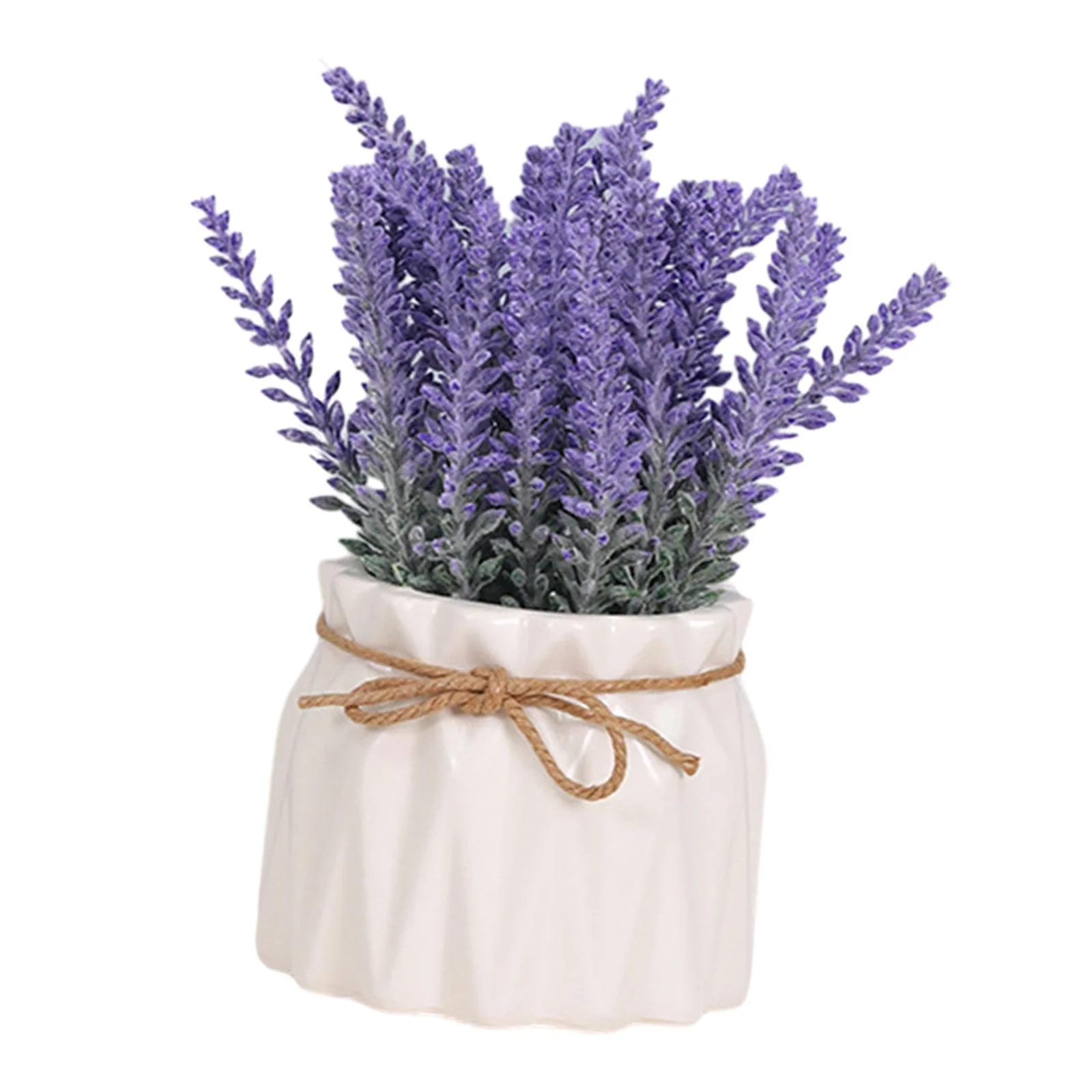 flameer Lavender Potted Plant Decoration Arrangement Flower Flower Pot Simulation Plants B