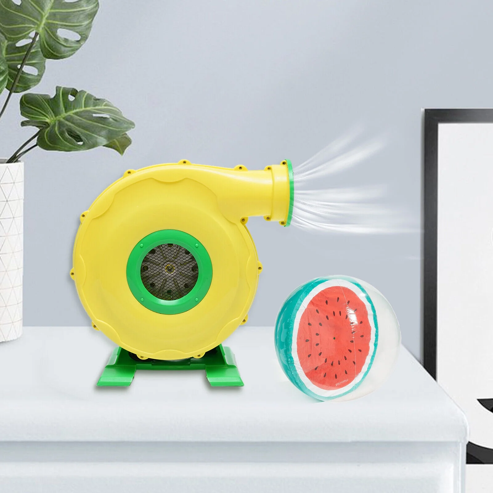 450W 0.48 Horsepower Electric Air Blower Handheld Pump Fan Commercial Inflatable Bouncer