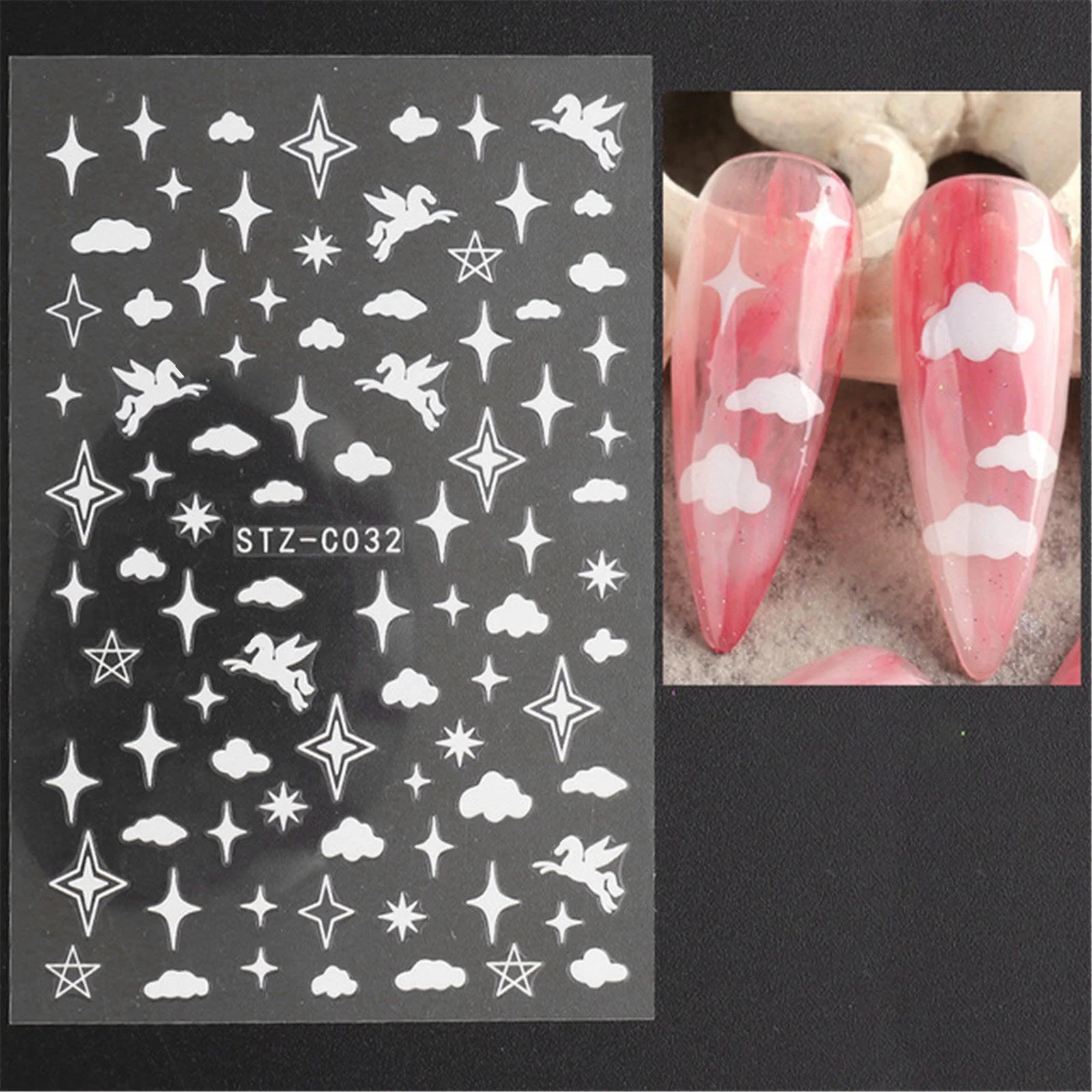 ZiSUGP 3D Gold Silver Rose Gold Nail Sticker Line Nail Art Striping Tape DIY Decoration Nail Kits Dip