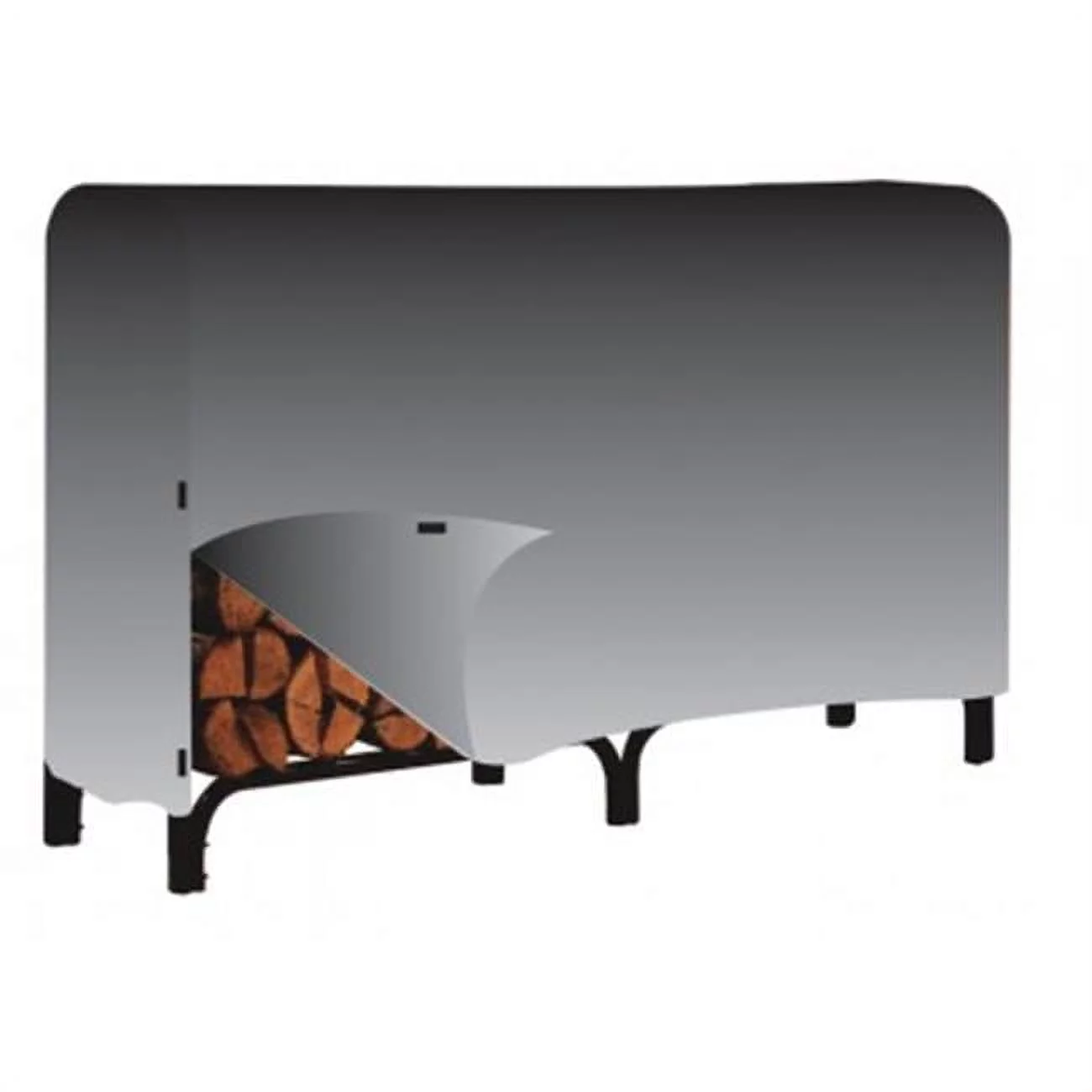 8 ft. Vinyl Log Rack Cover