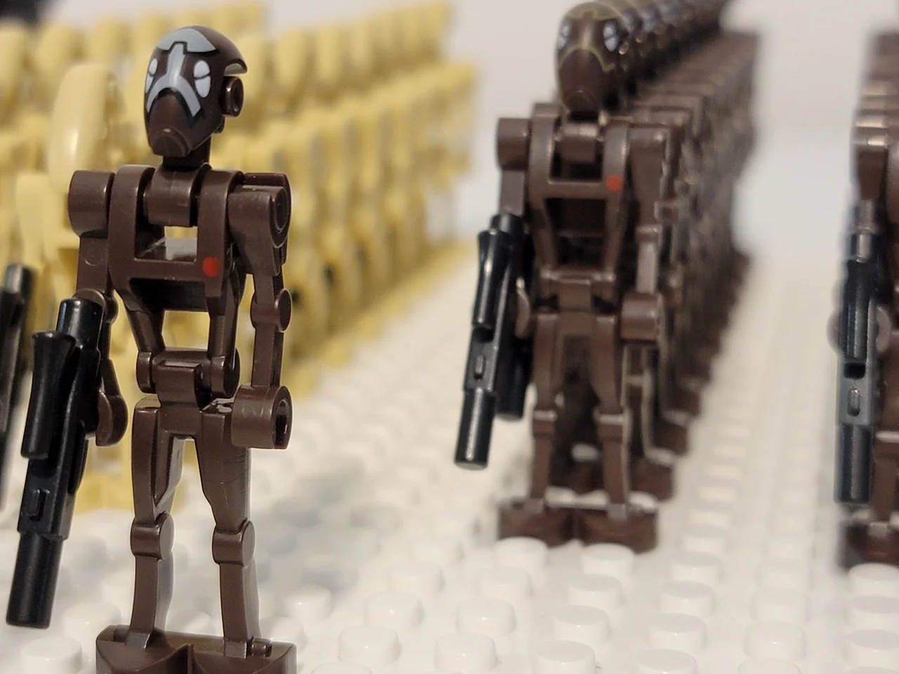 Star Wars Battle Droids Army Custom Set 63pcs Commando Droids Super Battle Droids