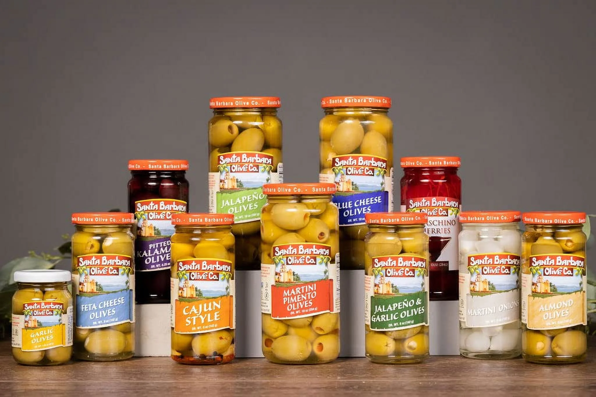 Santa Barbara 3pk Blue Cheese Stuffed Olives 5oz