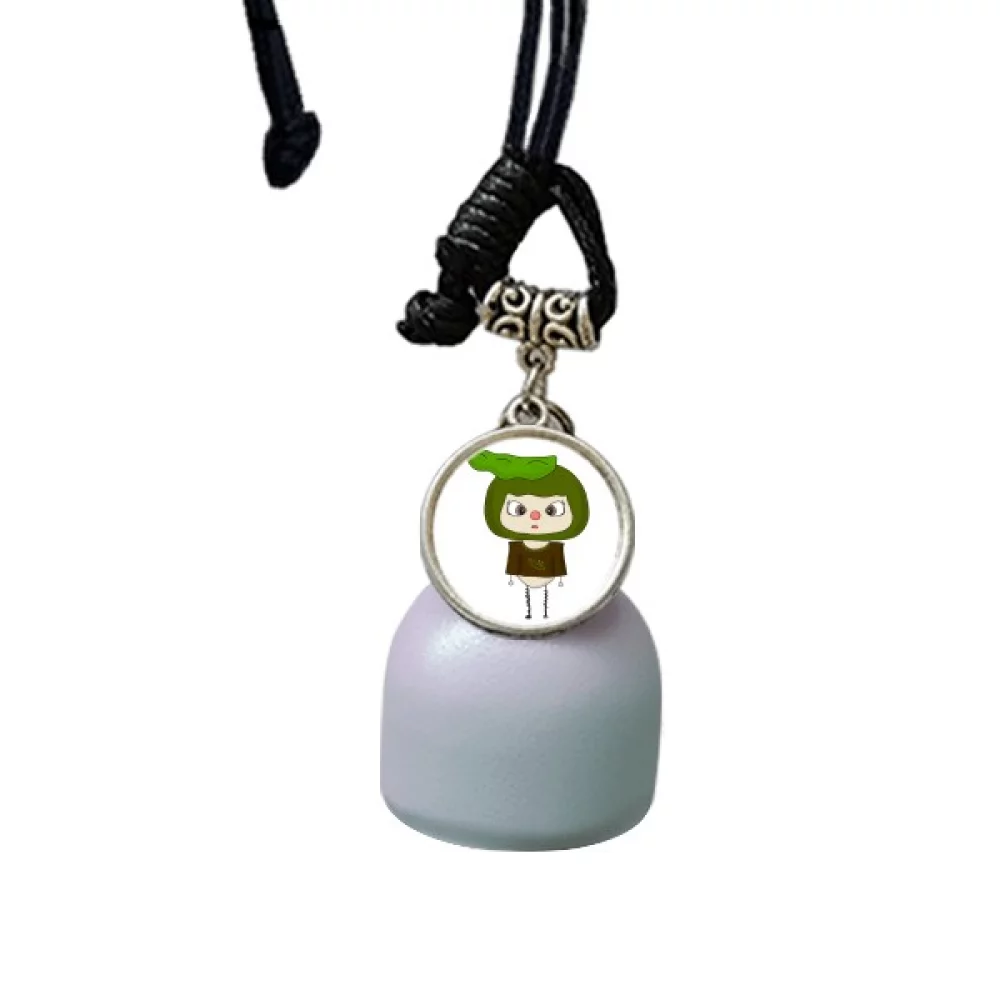 Vegetable Beans Green Delicious UU Wind Chimes Bell Car Pendant