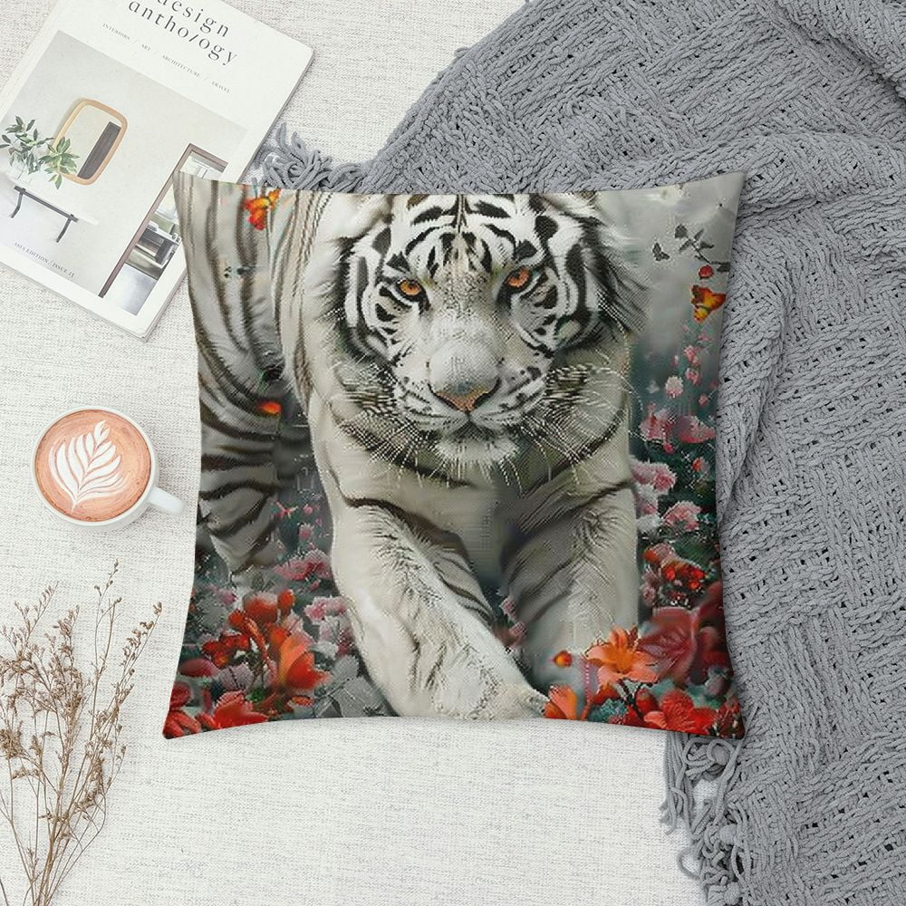 Ollo0ord Western African Wildlife Animal Pillow Case Cover Soft Square