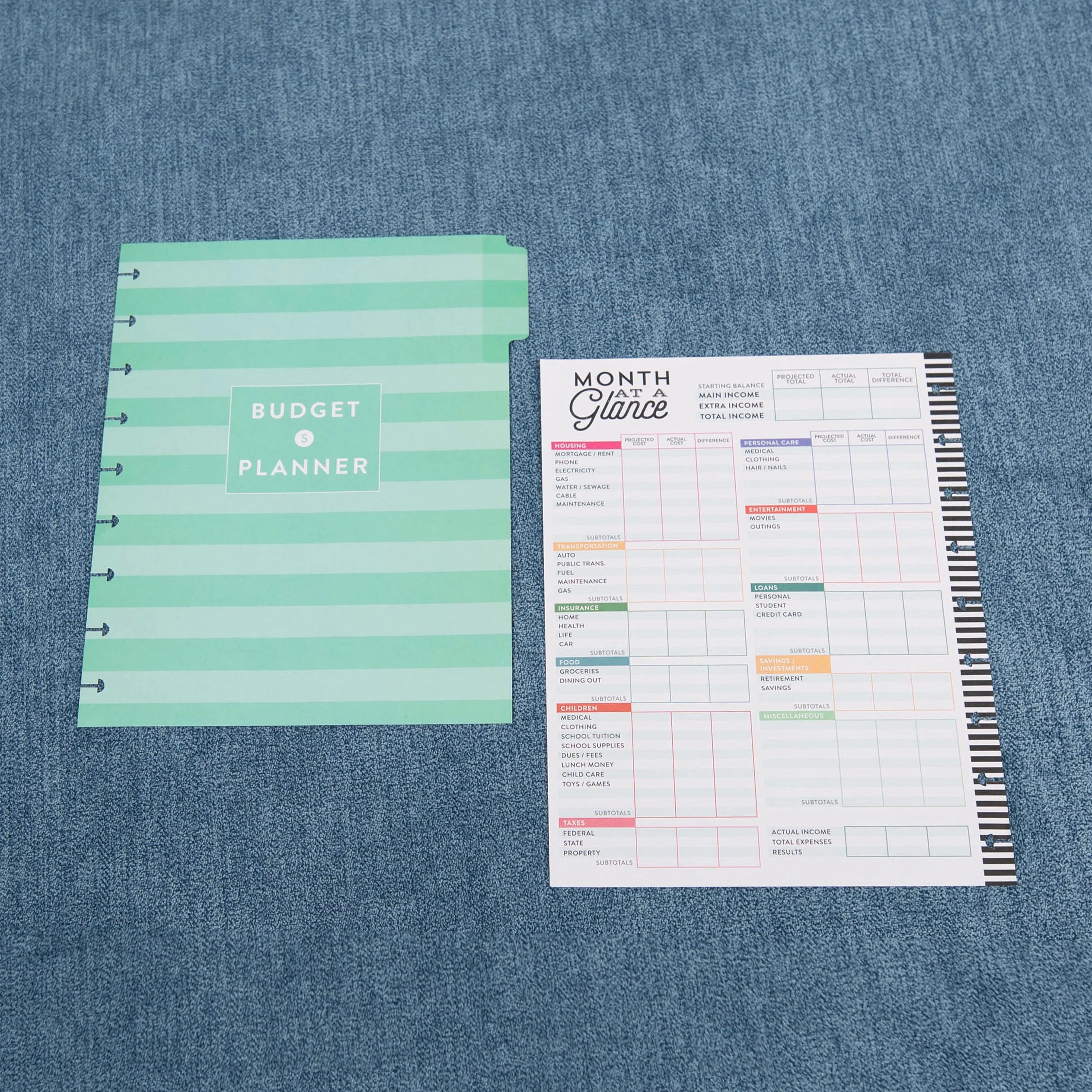 The Happy Planner - CLASSIC Budget Extension Pack