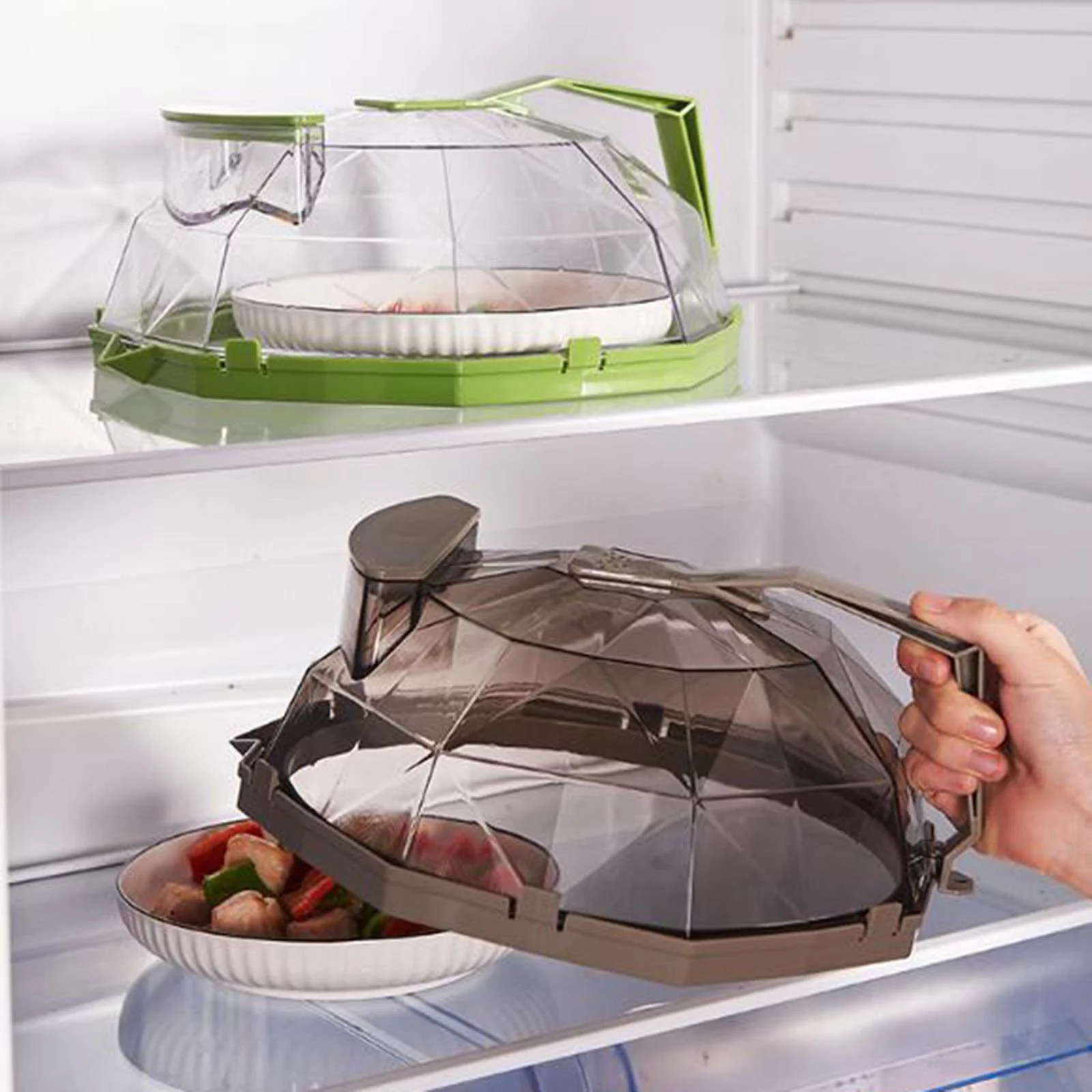 Magnetronoliebestendige hoes met handvat Gemakkelijk netjes en schoon, geen vuil