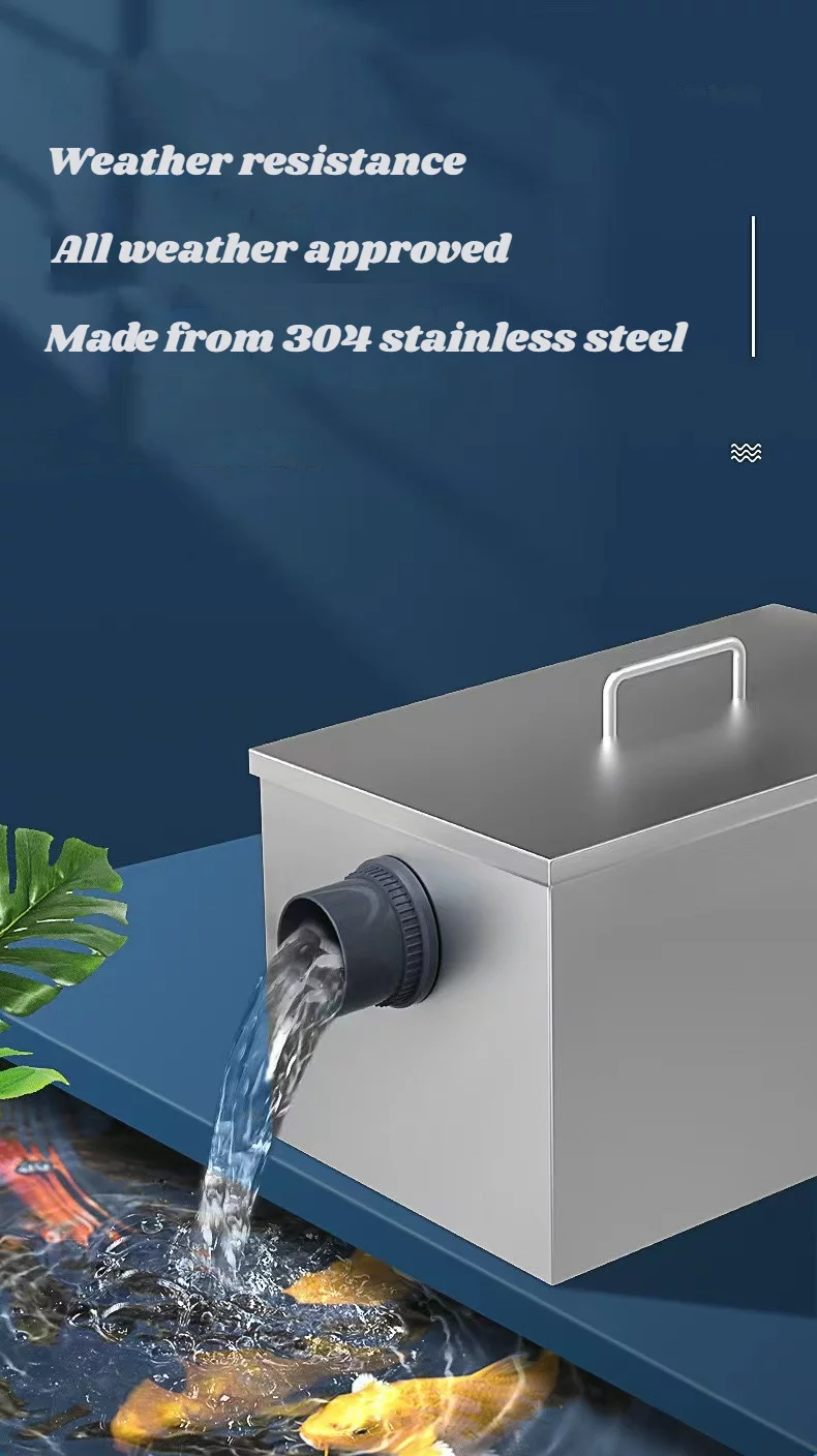 Uv Disinfection Pond System Koi Pressurized Biofilter