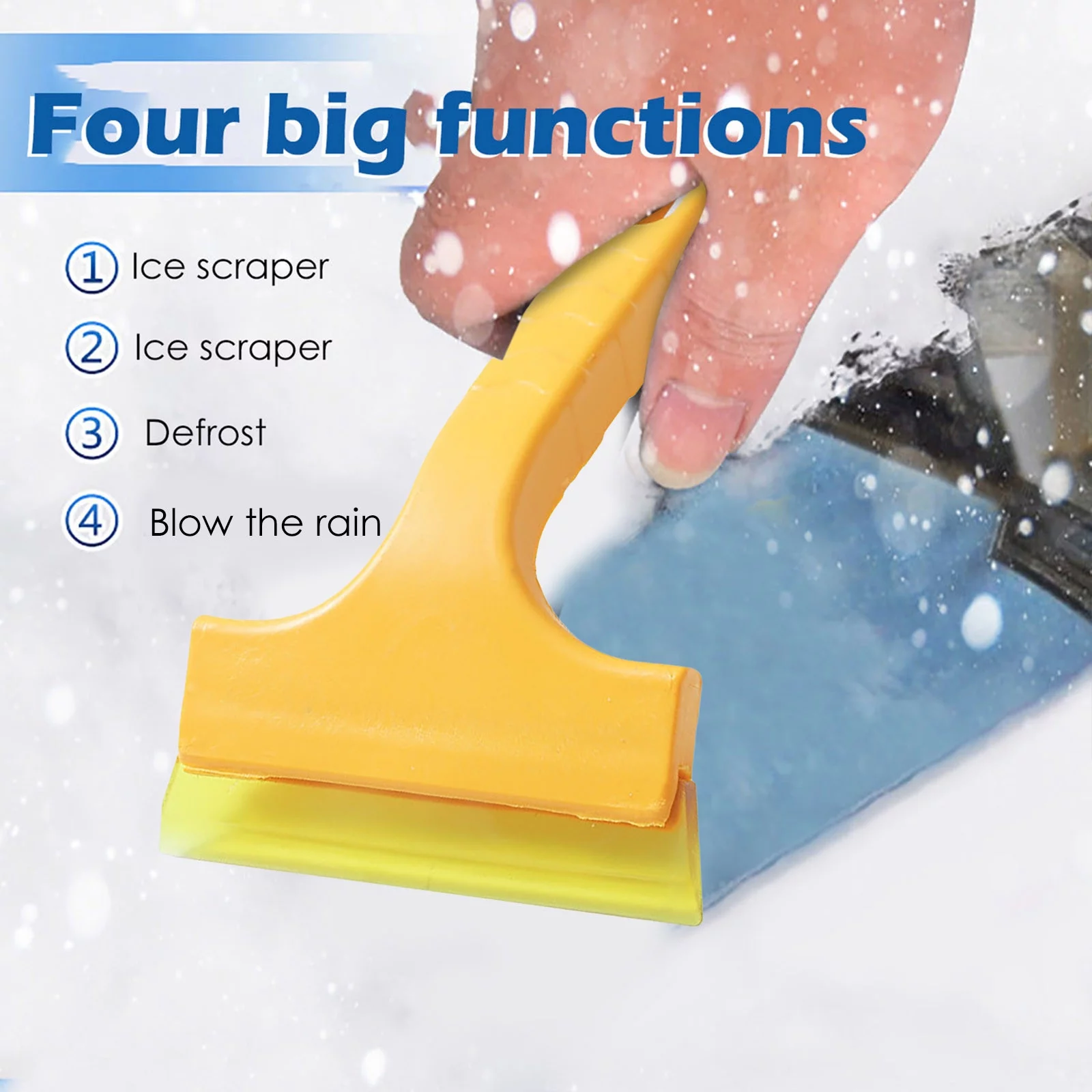 NLLSHGJ Snow Shovel Ice Scraper Car Truck Vehicle Snow Removal Brush Winter Tools