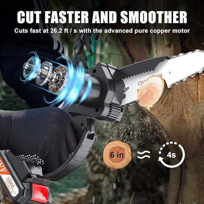 Open Box Zocabay Mini Chainsaw 6