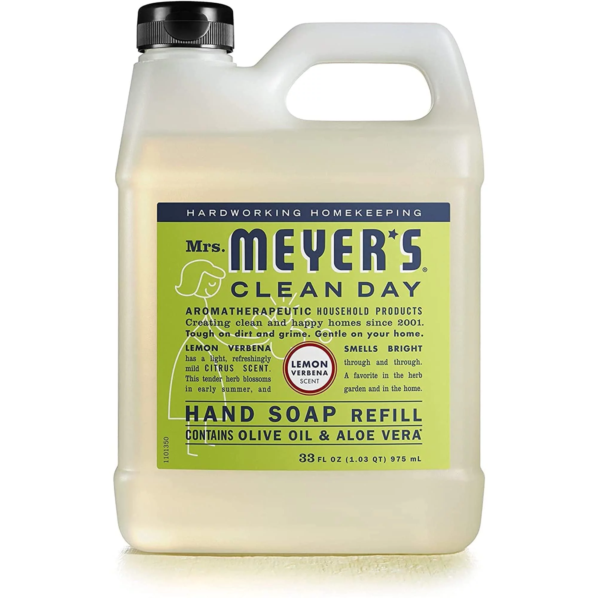 Mrs. Meyer,S Clean Day Liquid Hand Soap Variety Pack (Lemon Verbena + Lavender).