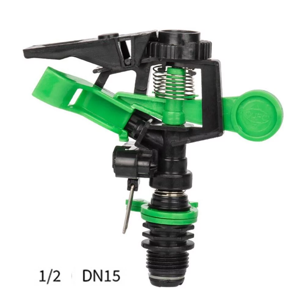 Sprinklers Adjustable Impact Sprinklers Heads 360° Pulsating Irrigation