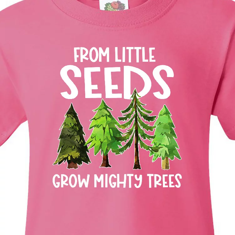 Inktastic From Little Seeds Grow Mighty Trees Youth T-Shirt