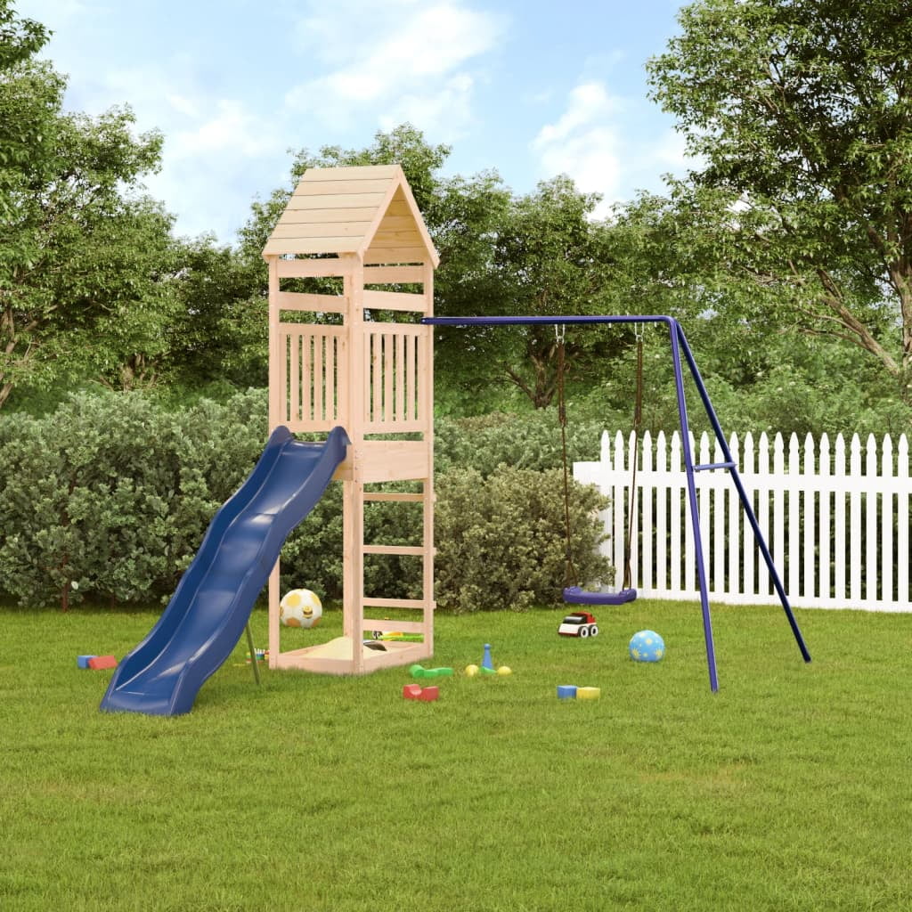 Anself Playset Solid Wood Pine