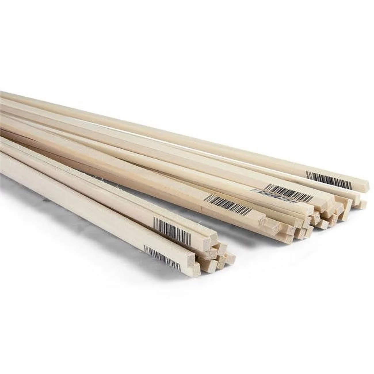 Midwest Products 5035238 0.125 x 3 ft. x 0.125 in. T Basswood Strip - Pack of 36