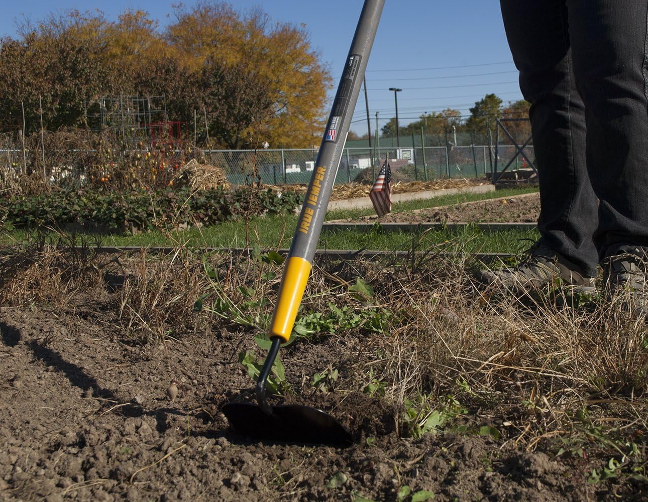 26099900 Welded Serrated Edge Garden Hoe, Pack Of 1