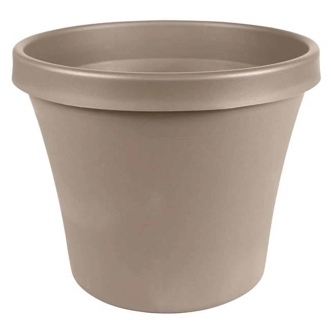 16 in. Terra Pot Planter, Pebble Stone