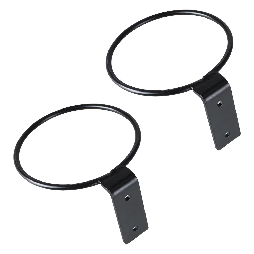 2 Pcs Wall Mount Plant Pot Stands Hanging Planter Flowerpot Holder Gardening Shelf