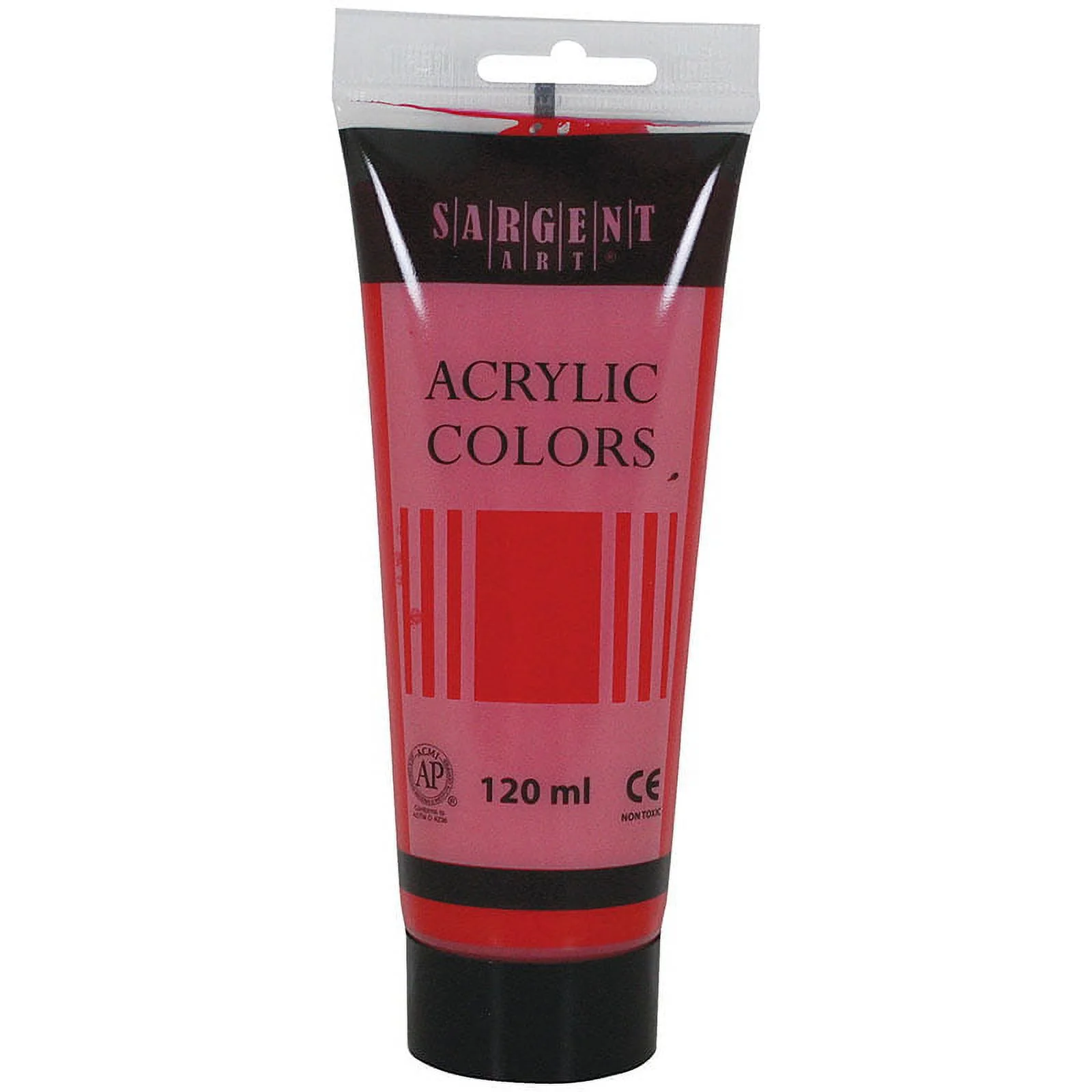 Acrylic Paint Tube, 120 ml, Scarlet Lake | Bundle of 2 Each