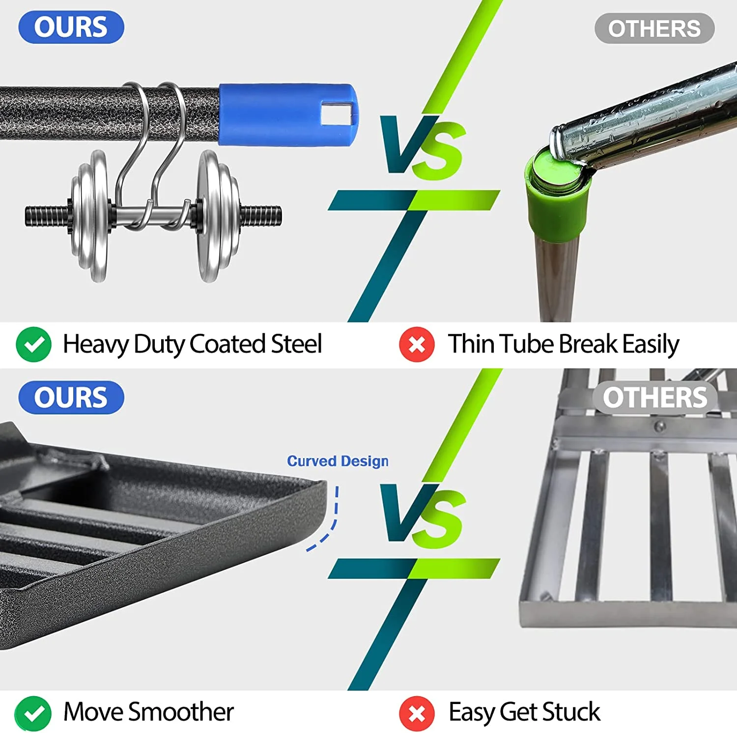 Lawn Leveling Rake, 5 FT Metal Lawn Leveler Heavy Duty, 17