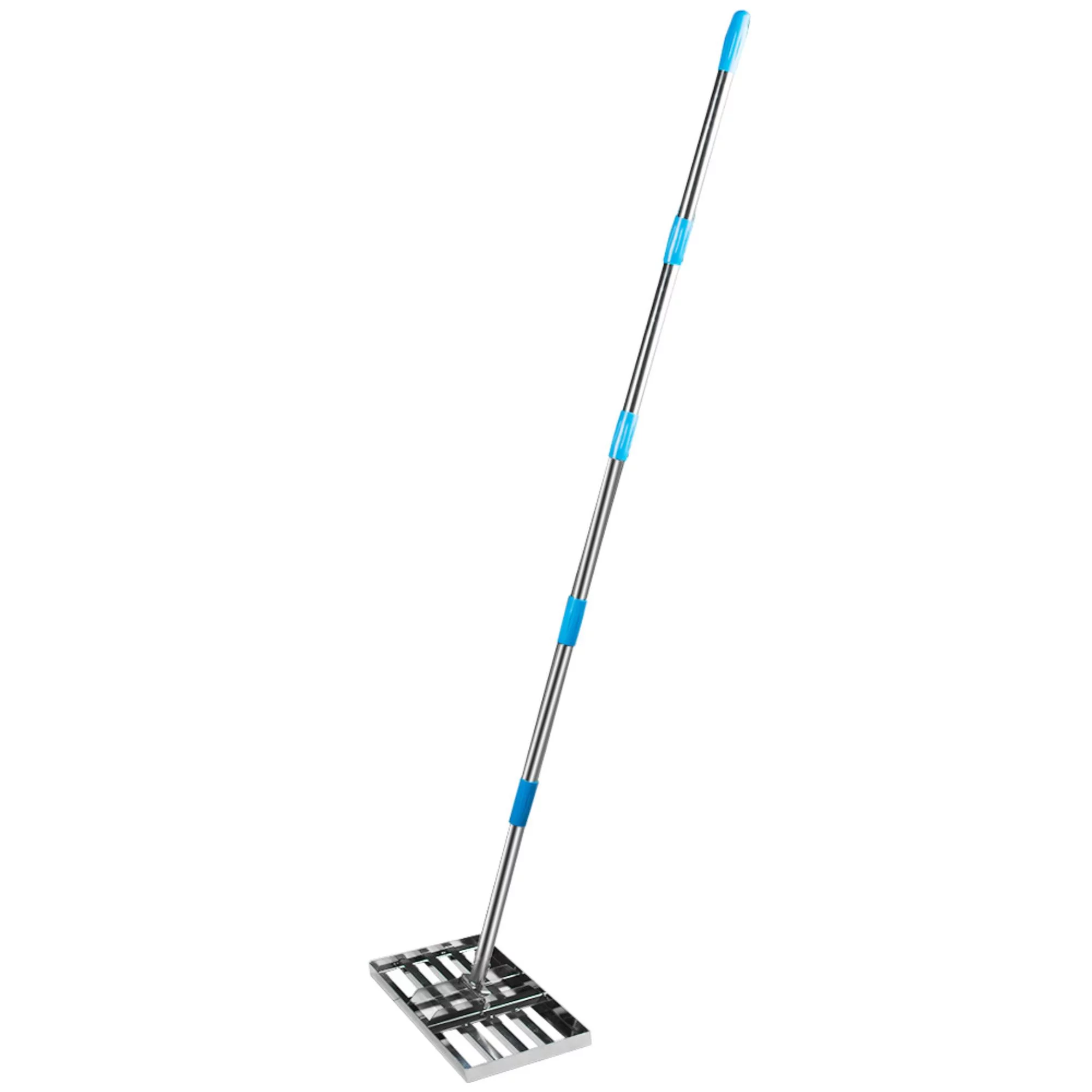 Effortlessly Level Your Lawn with our Durable 6.5 FT Stainless Steel Rake - Ideal for Golf Courses, Efficient Sand and Gravel Leveling - Quick Installation, Long-lasting ABS Construction